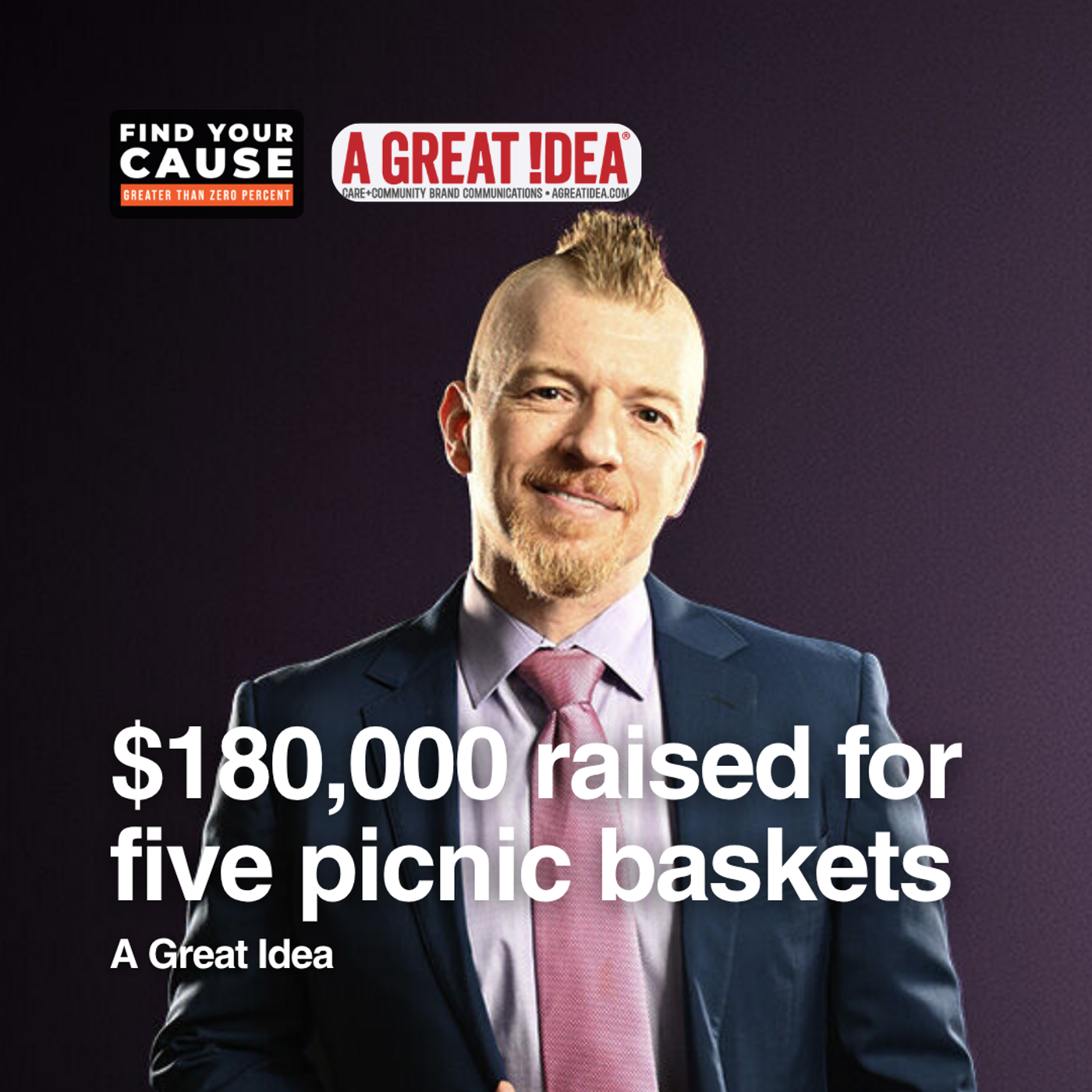 $180,000 Raised, Five Baskets Delivered with Shane Lukas episode artwork