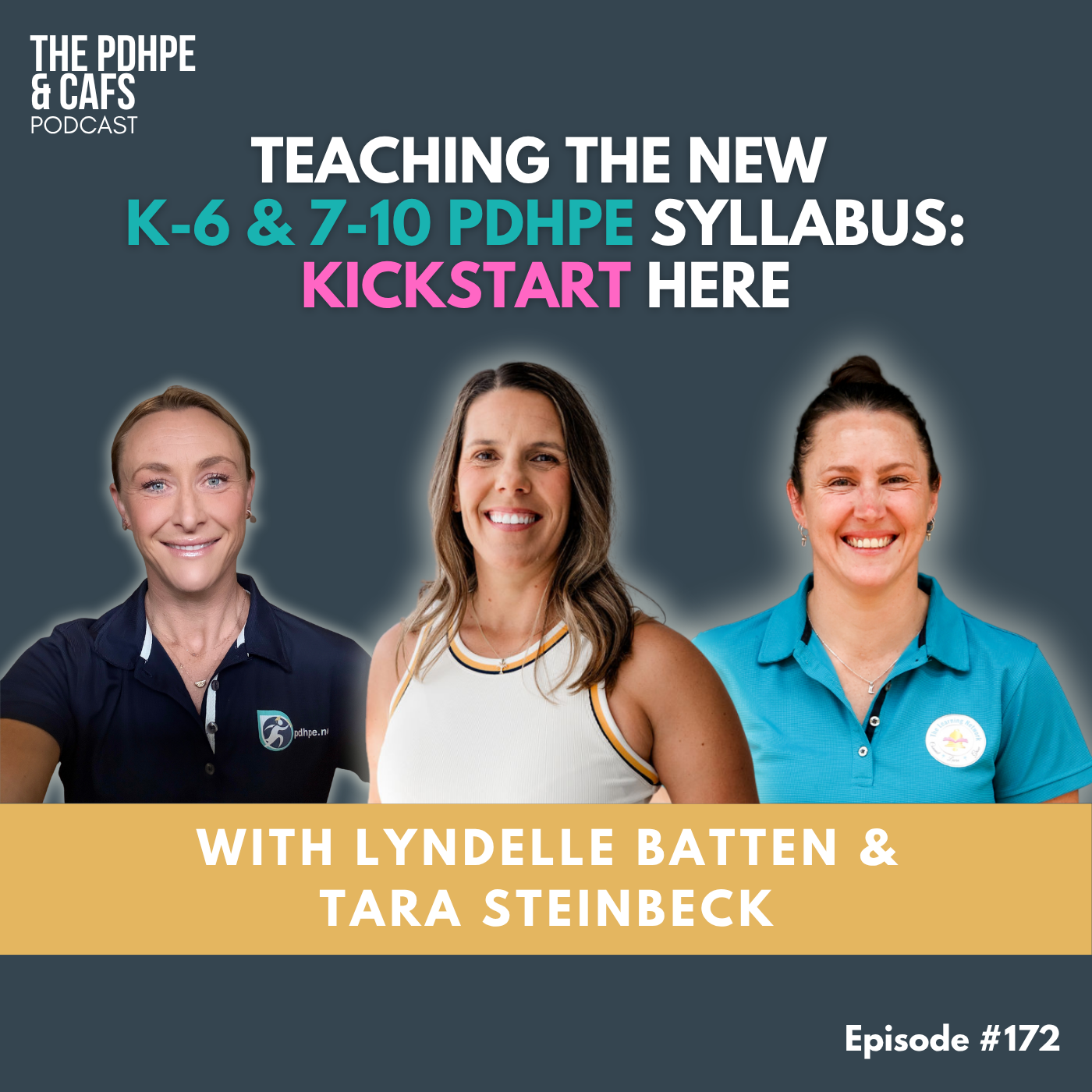 #172 Teaching the New K-6 & 7-10 PDHPE Syllabus: Kickstart here episode artwork