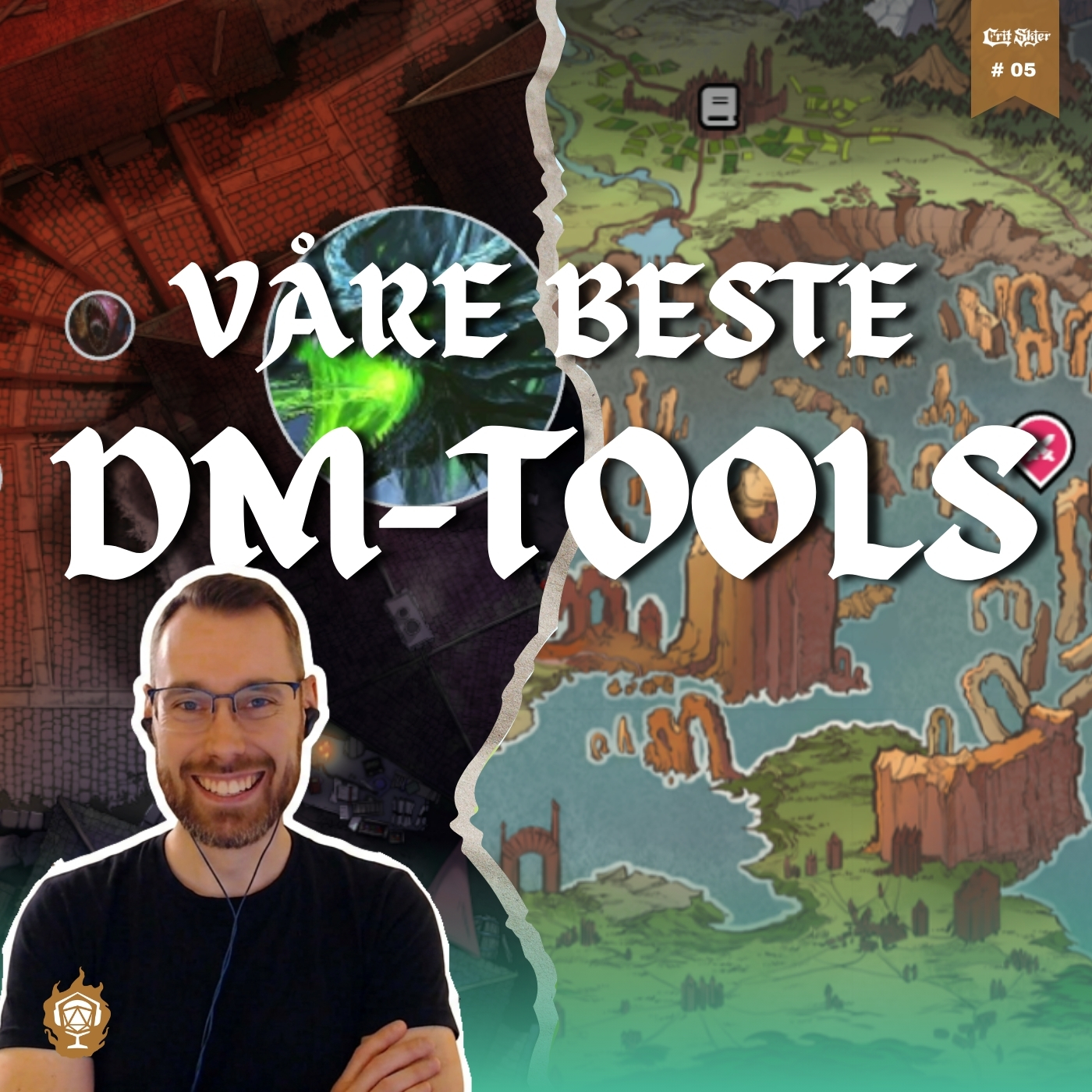 De beste verktøyene for D&D Dungeon Masters | Crit Skjer #05