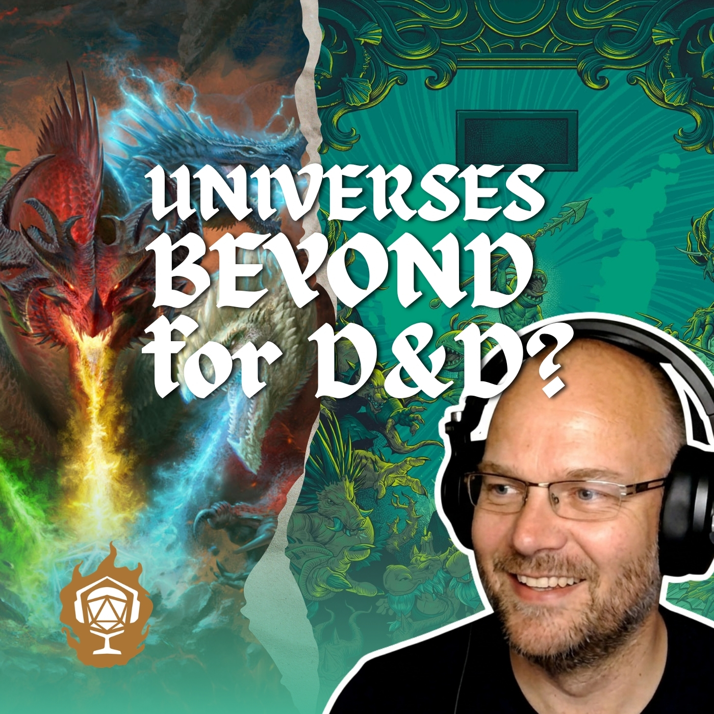Flere univers inn i D&D? Universes Beyond og mer fra GenCon | Crit Skjer #28