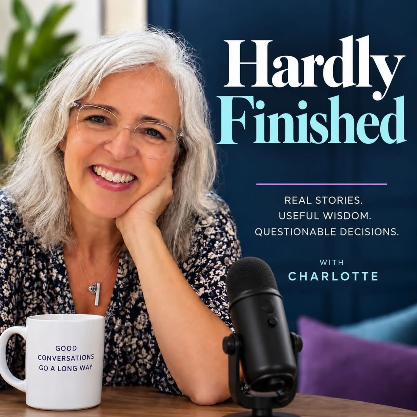 Hardly Finished podcast artwork