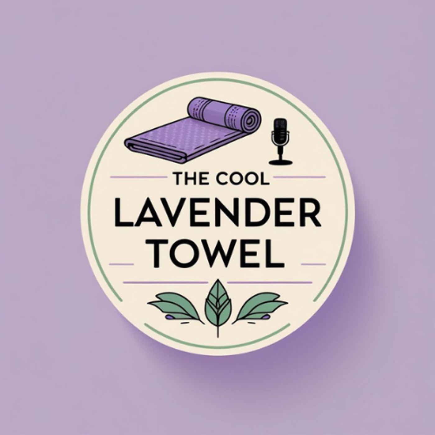 The Cool Lavender Towel