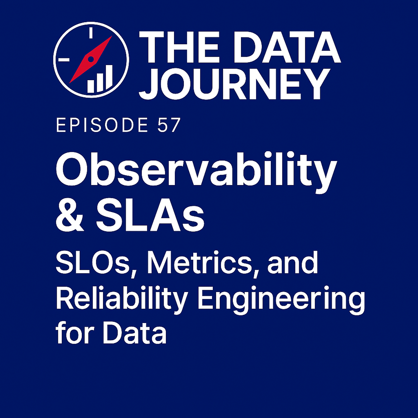 Episode 57: Observability & SLAs — SLOs, Metrics and Reliability Engineering for Data