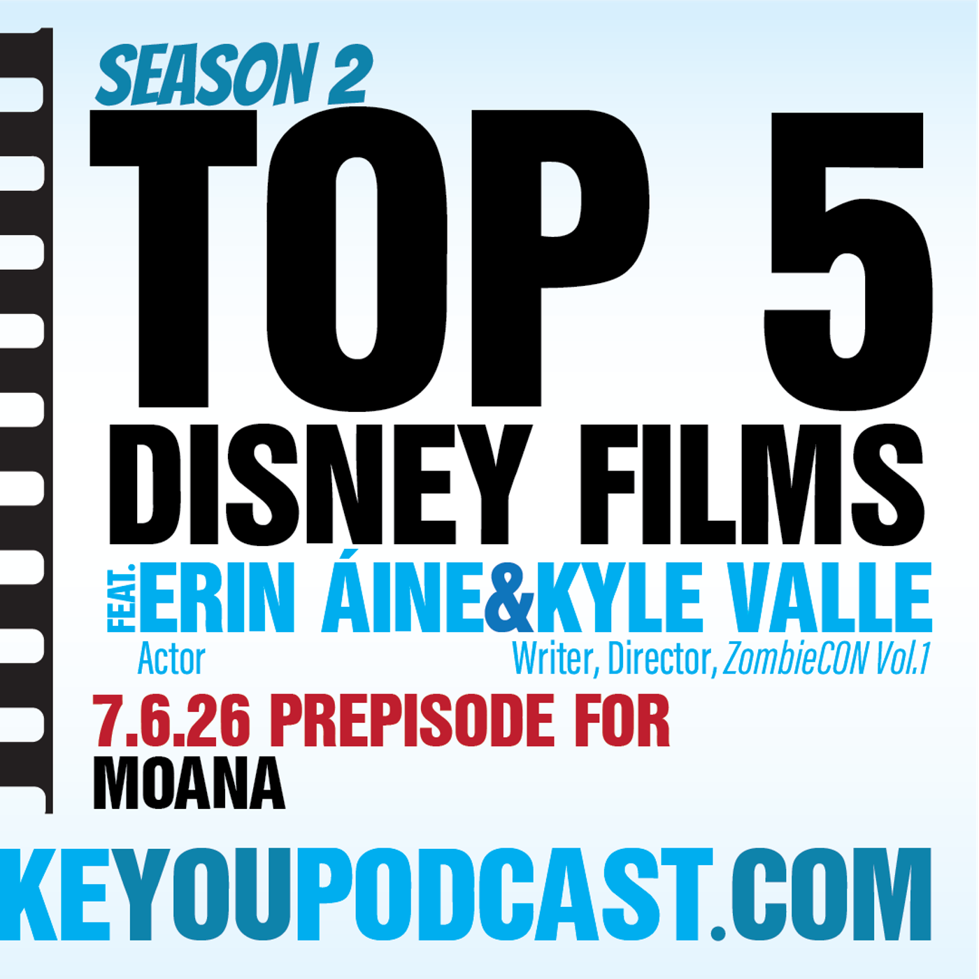 Top 5 90s Disney Animated Films feat. Erin Áine & Kyle Valle (Moana Prepisode) episode artwork