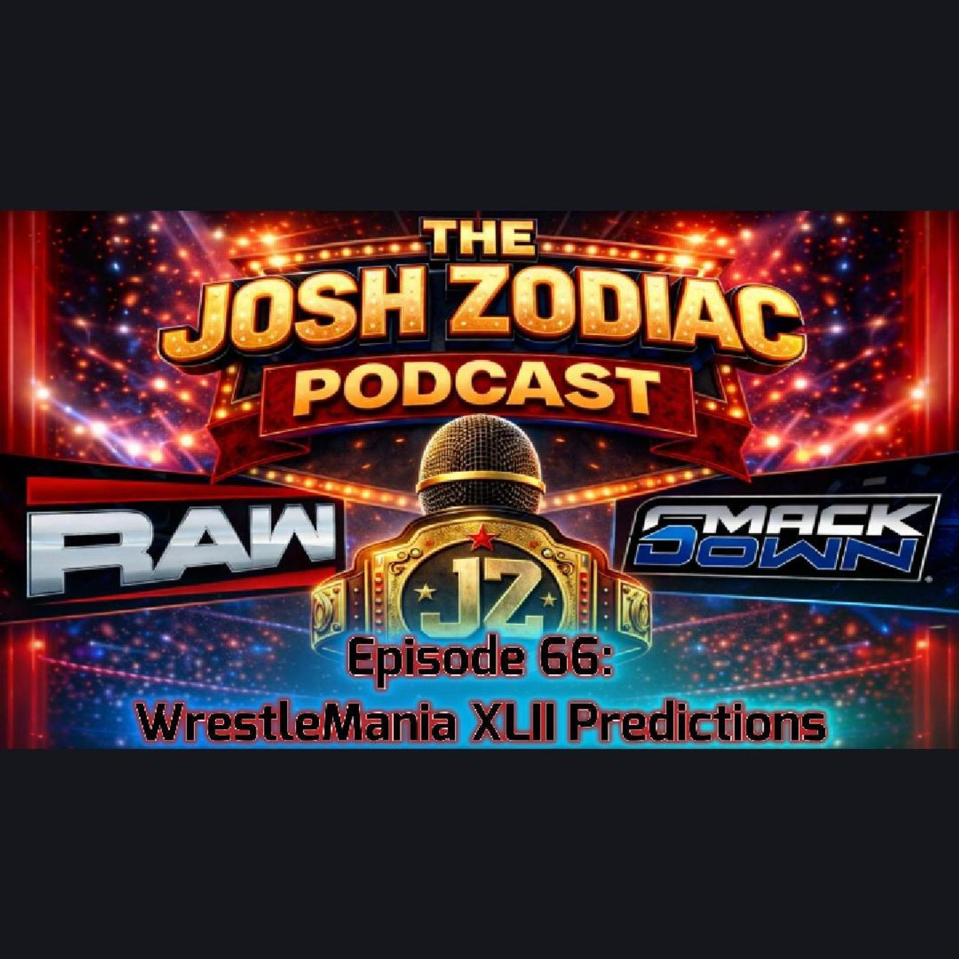 Episode 66: WrestleMania XLII Predictions episode artwork