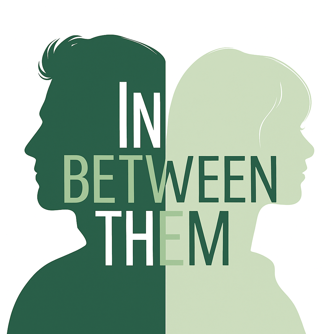 In Between Them podcast artwork