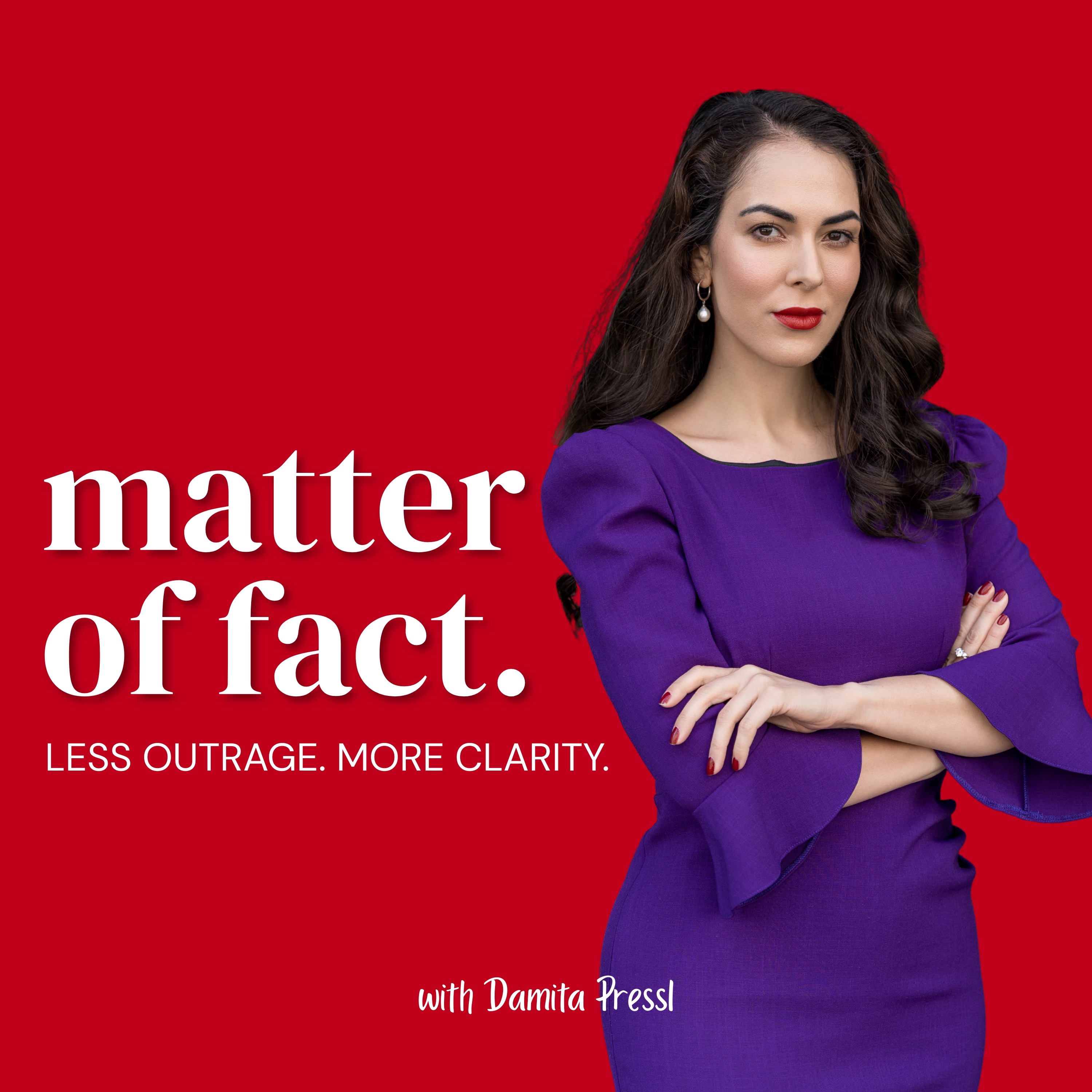 matter of fact. podcast artwork