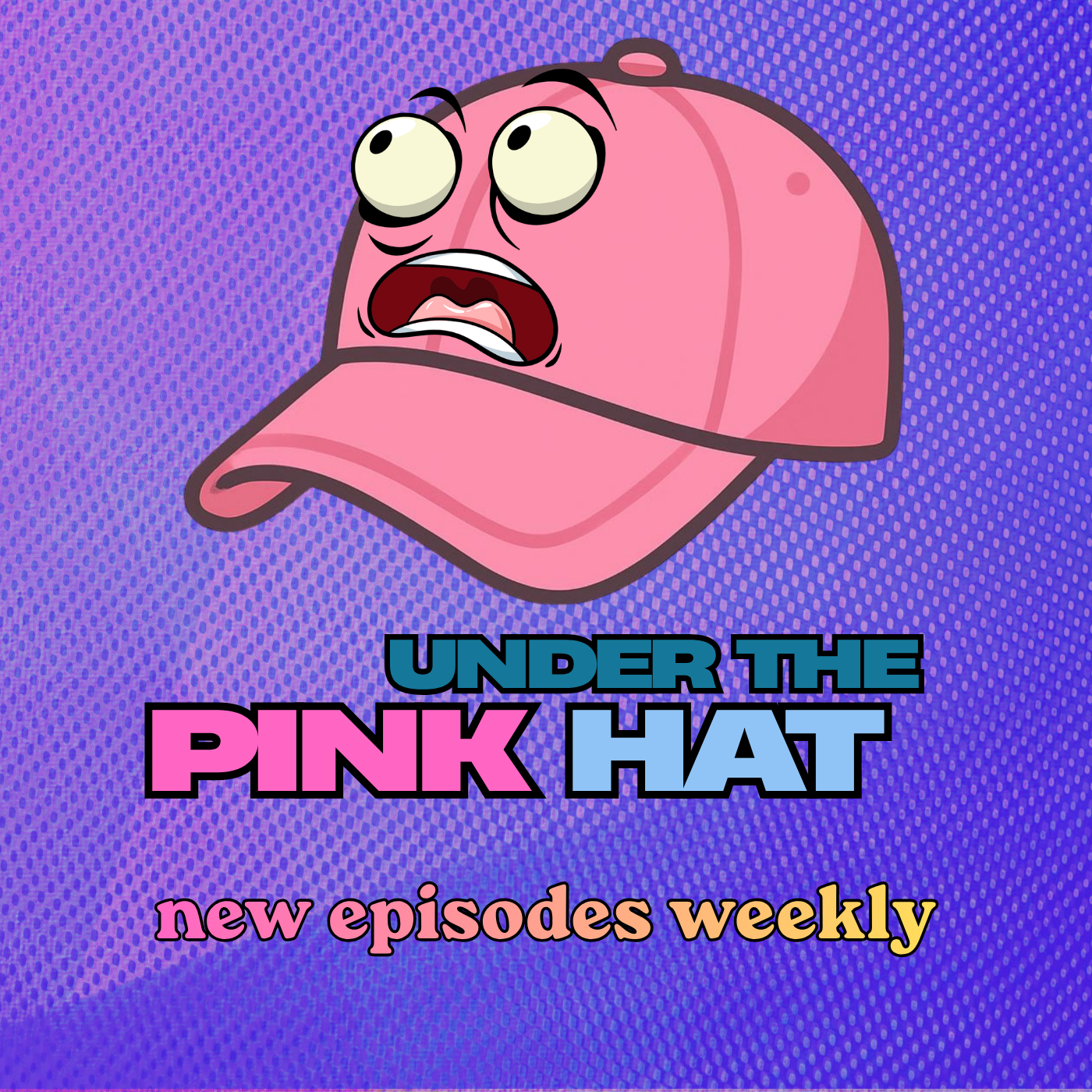 Under The Pink Hat podcast artwork