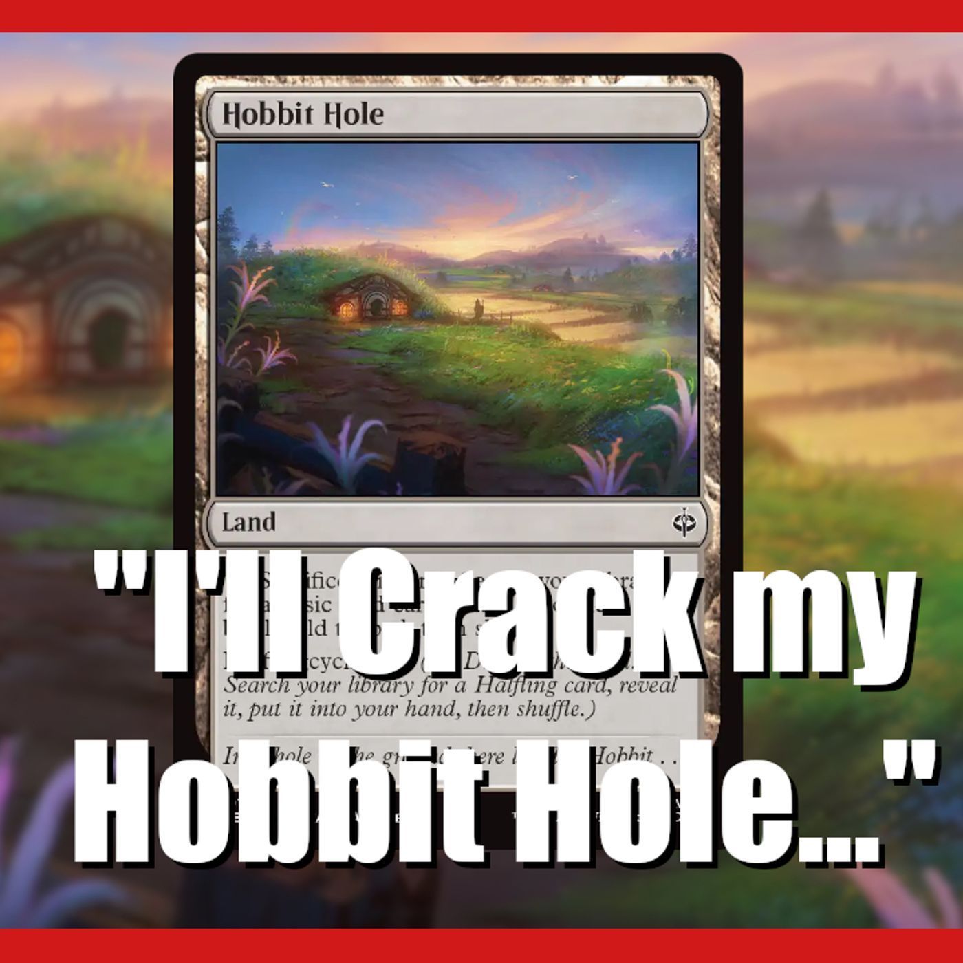 The Hobbit is Everything a small set SHOULD be episode artwork