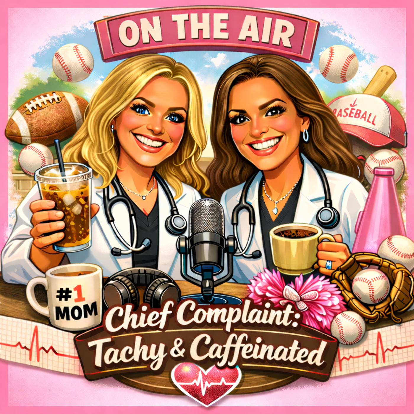 Chief Complaint: Tachy & Caffeinated podcast artwork