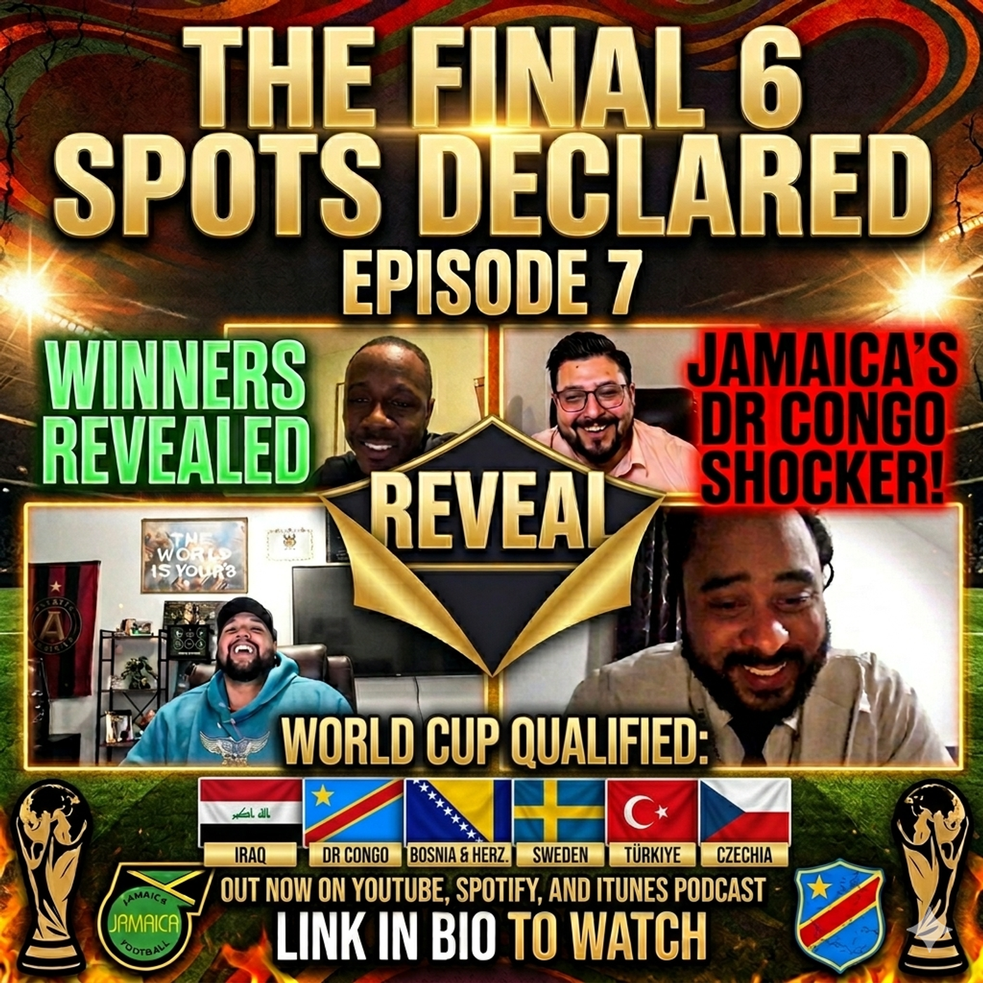 EPISODE 7: LAST 6 SPOTS DECLARED episode artwork