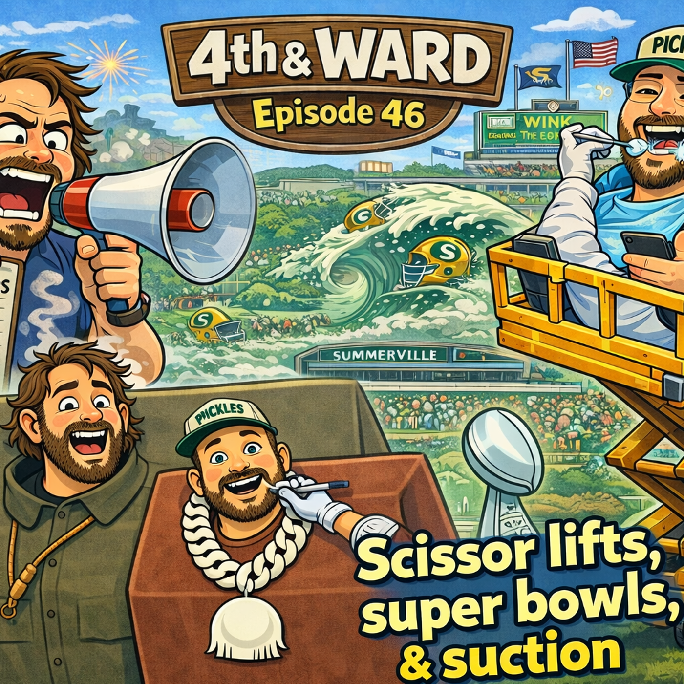 4th & Ward #46: Scissor Lifts, Super Bowls, & Suction episode artwork