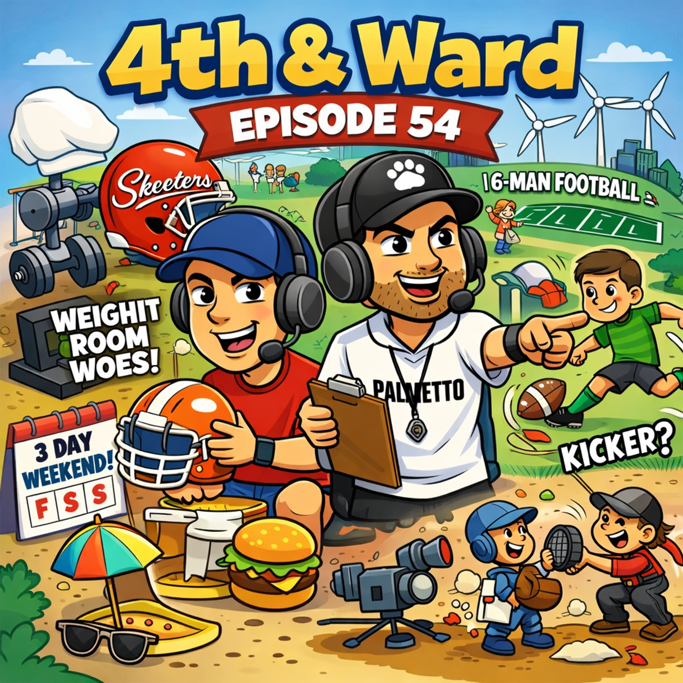 Skeeters, 3D Printers & Machine Pitch Mayhem 😂 | 4th & Ward Ep. #54 episode artwork