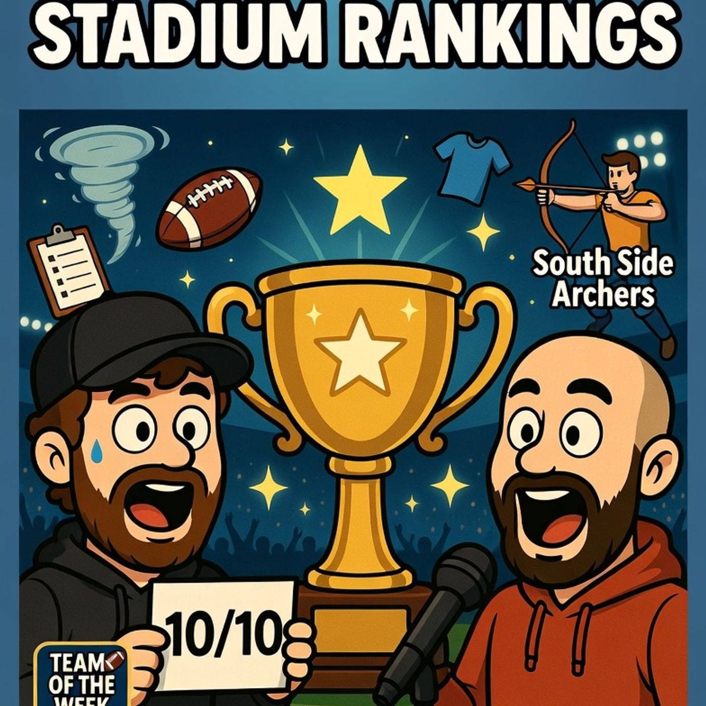 Ranking High School Stadiums + South Side Archers Team of the Week | Ep. 57 episode artwork