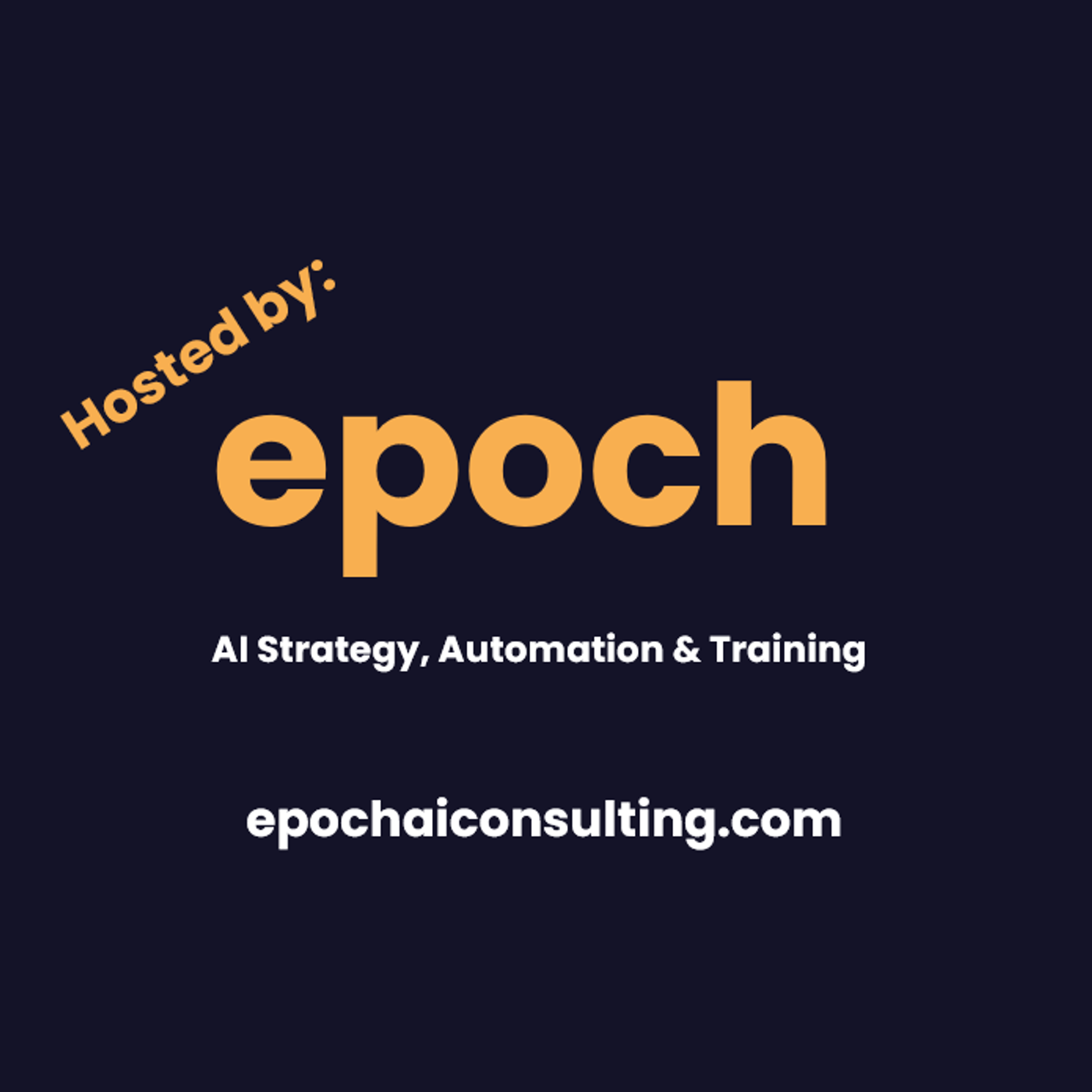 The AI Epoch podcast artwork