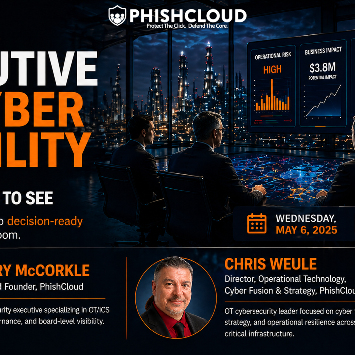 May 6 Webinar OT Executive Cyber Visibility episode artwork