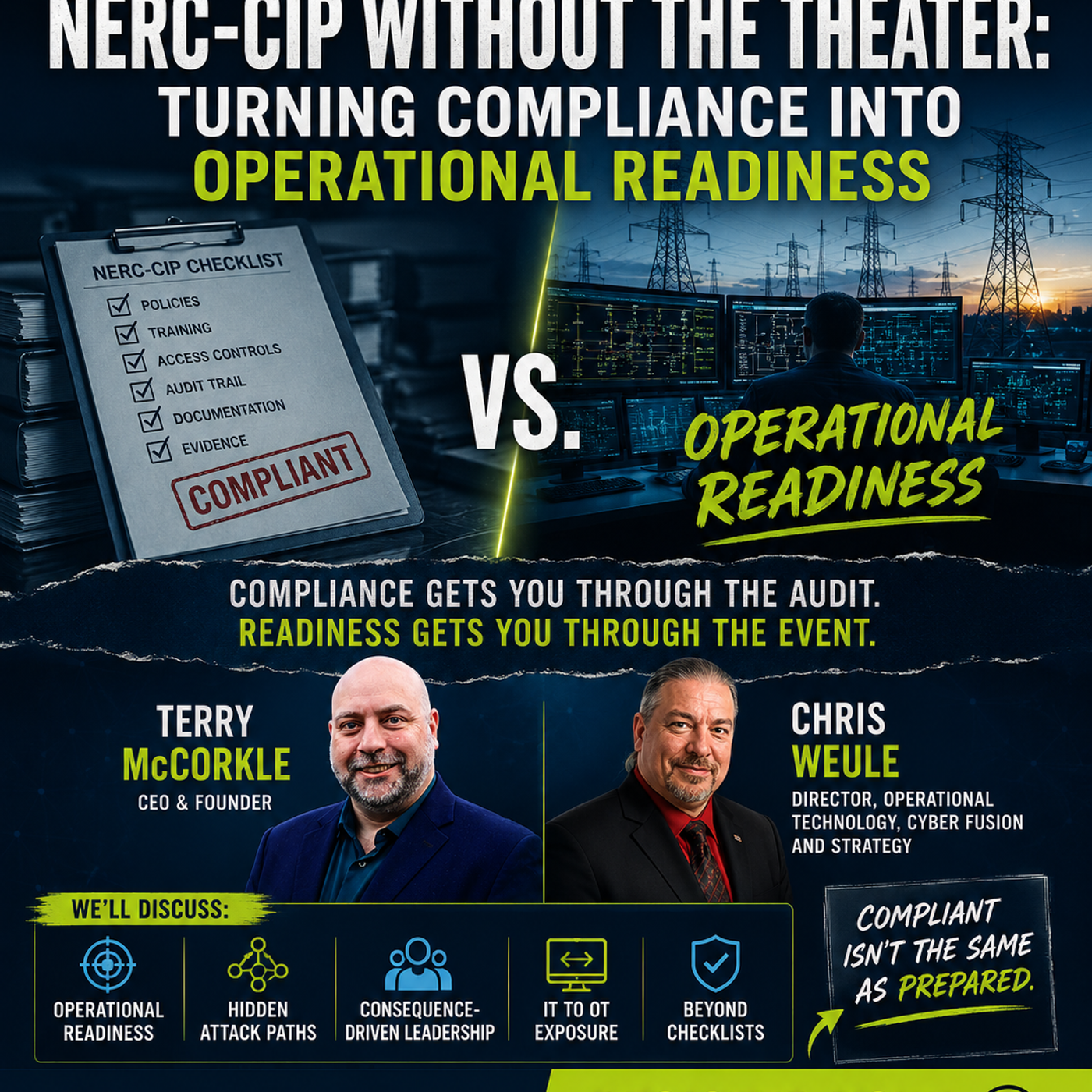 June 3 Webinar: NERC CIP Without The Theater episode artwork