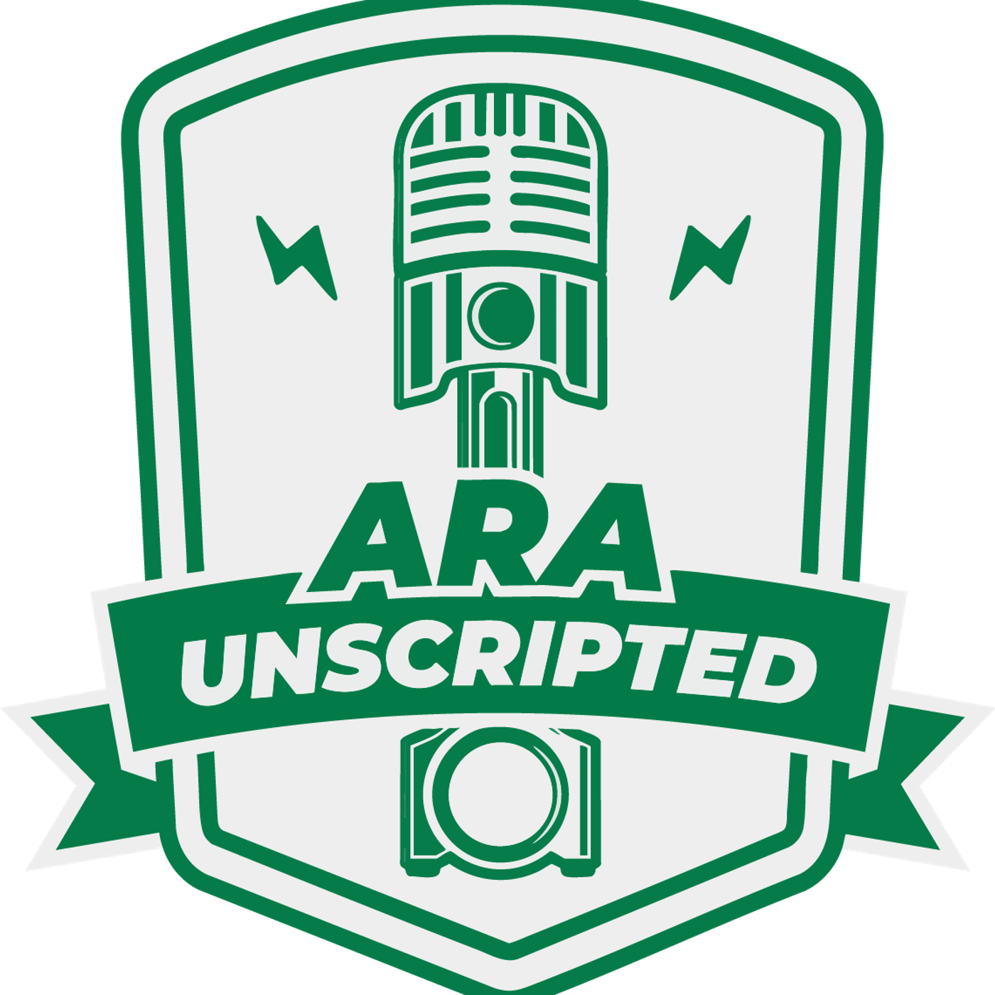 ARA Unscripted podcast artwork