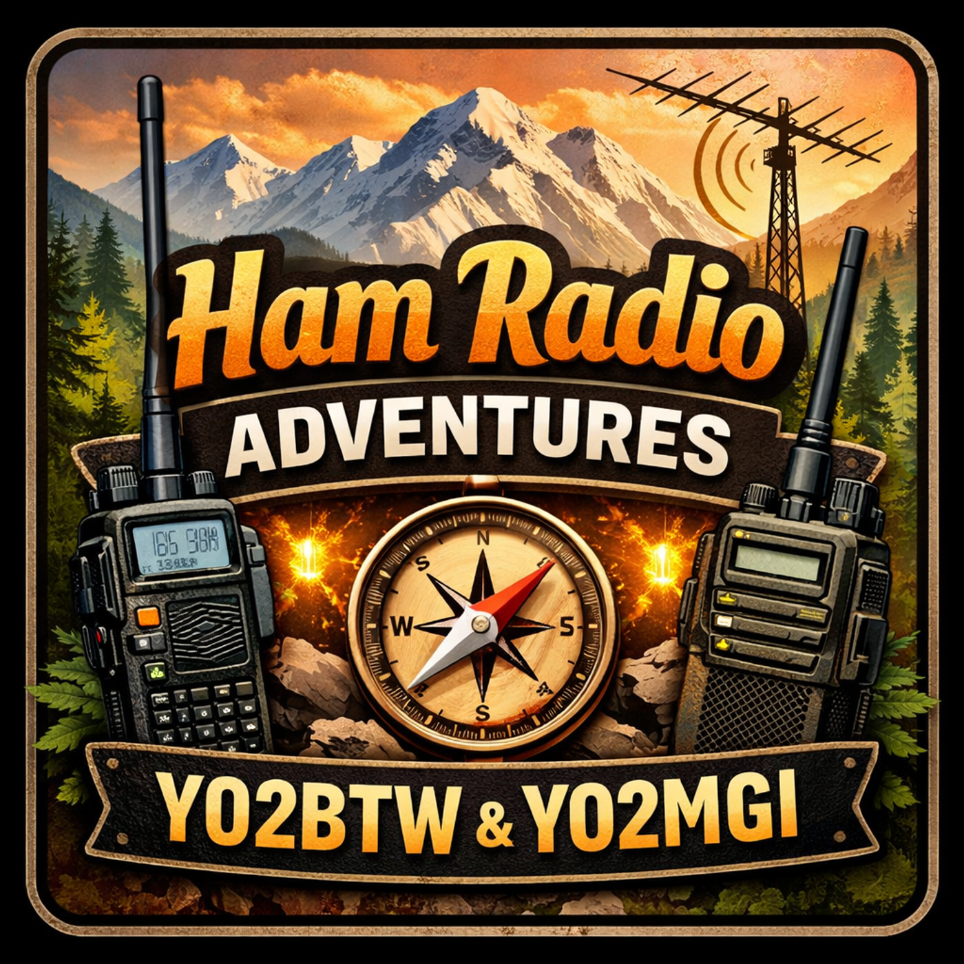 Ham Radio Adventures with YO2BTW & YO2MGI podcast artwork