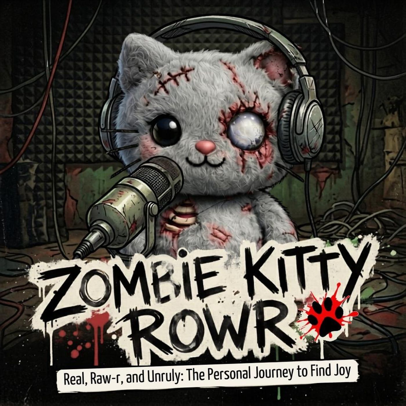 Zombie Kitty Rowr - The Podcast podcast artwork