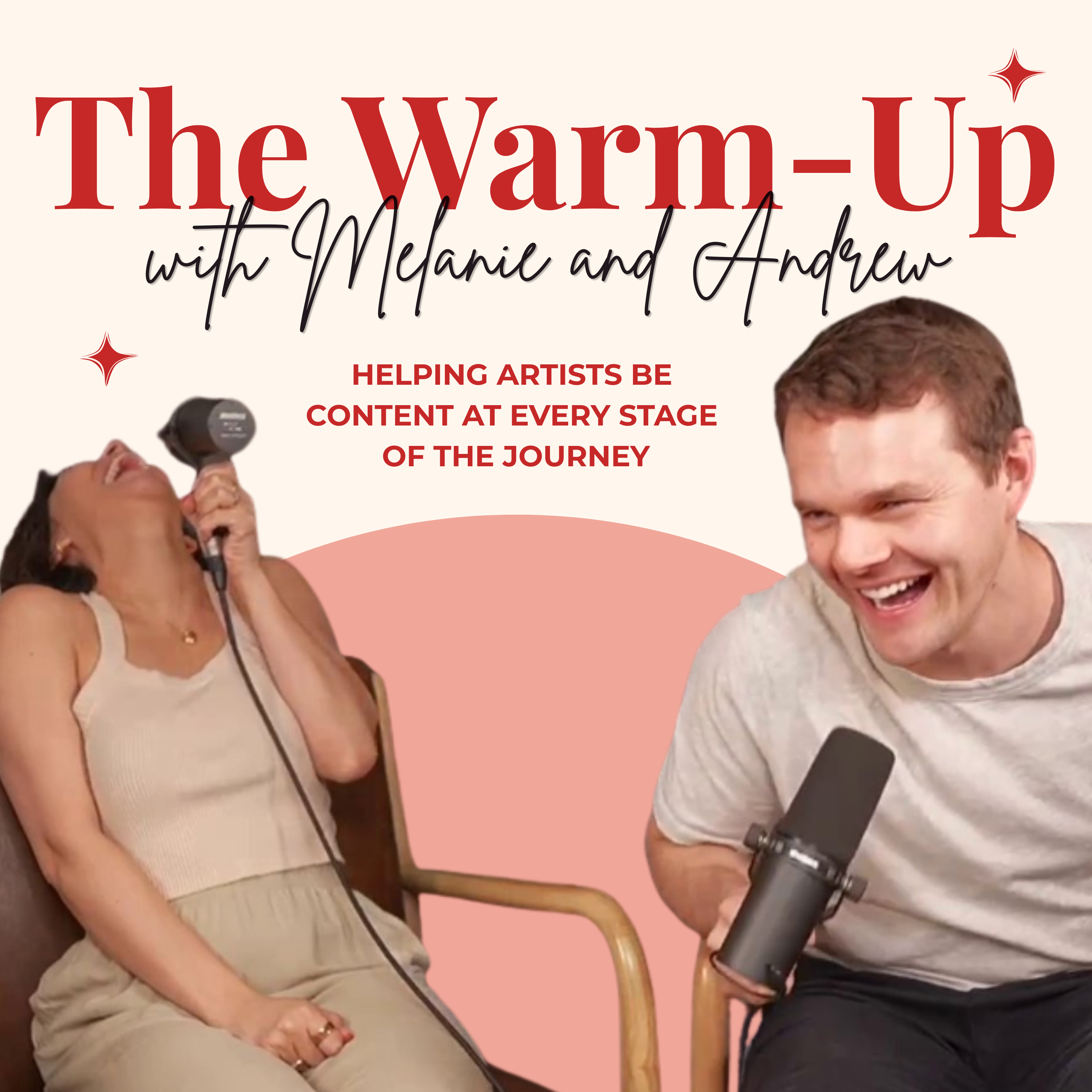 Logo of the podcast The Warm-Up with Melanie and Andrew Podcast The Warm-Up with Melanie and Andrew