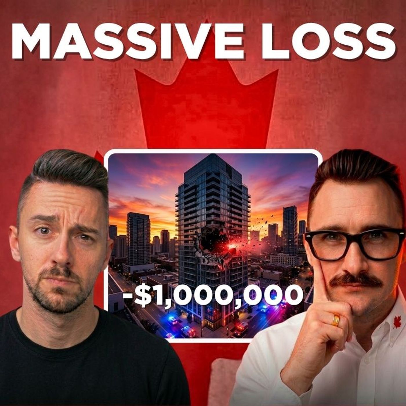 Canadian Housing Market CRASH: Sellers Can't Sell for $1M Less! episode artwork
