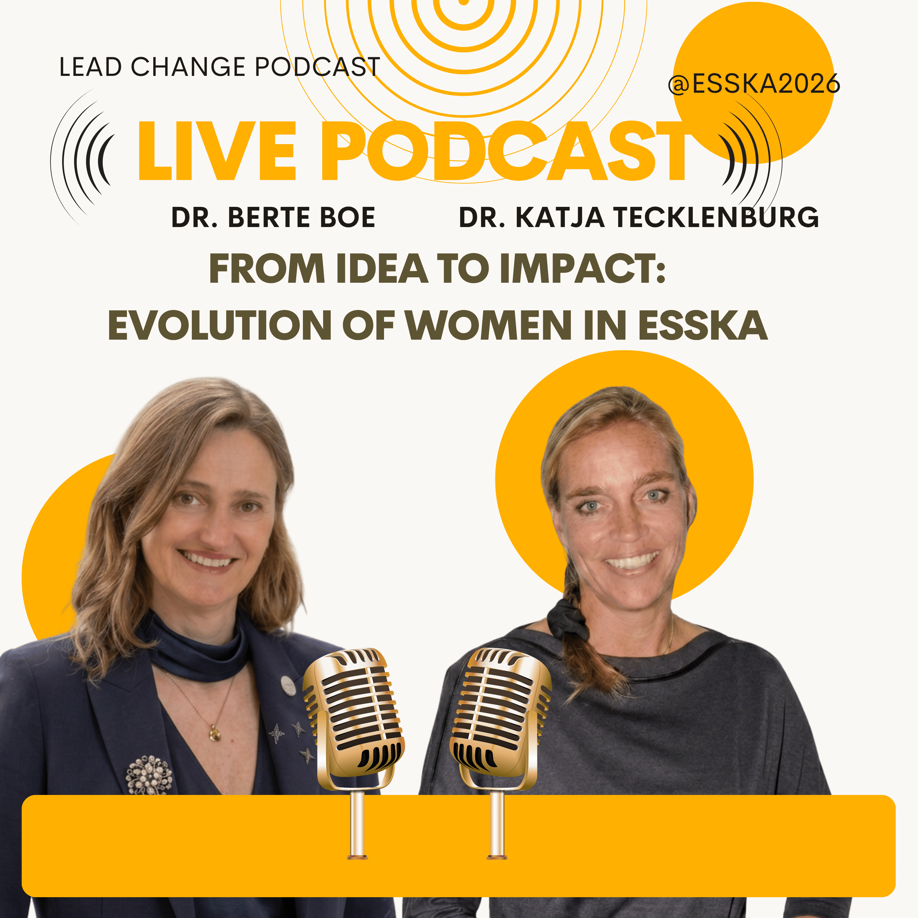 Live from ESSKA: From Idea to Impact: Evolution of Women in ESSKA episode artwork