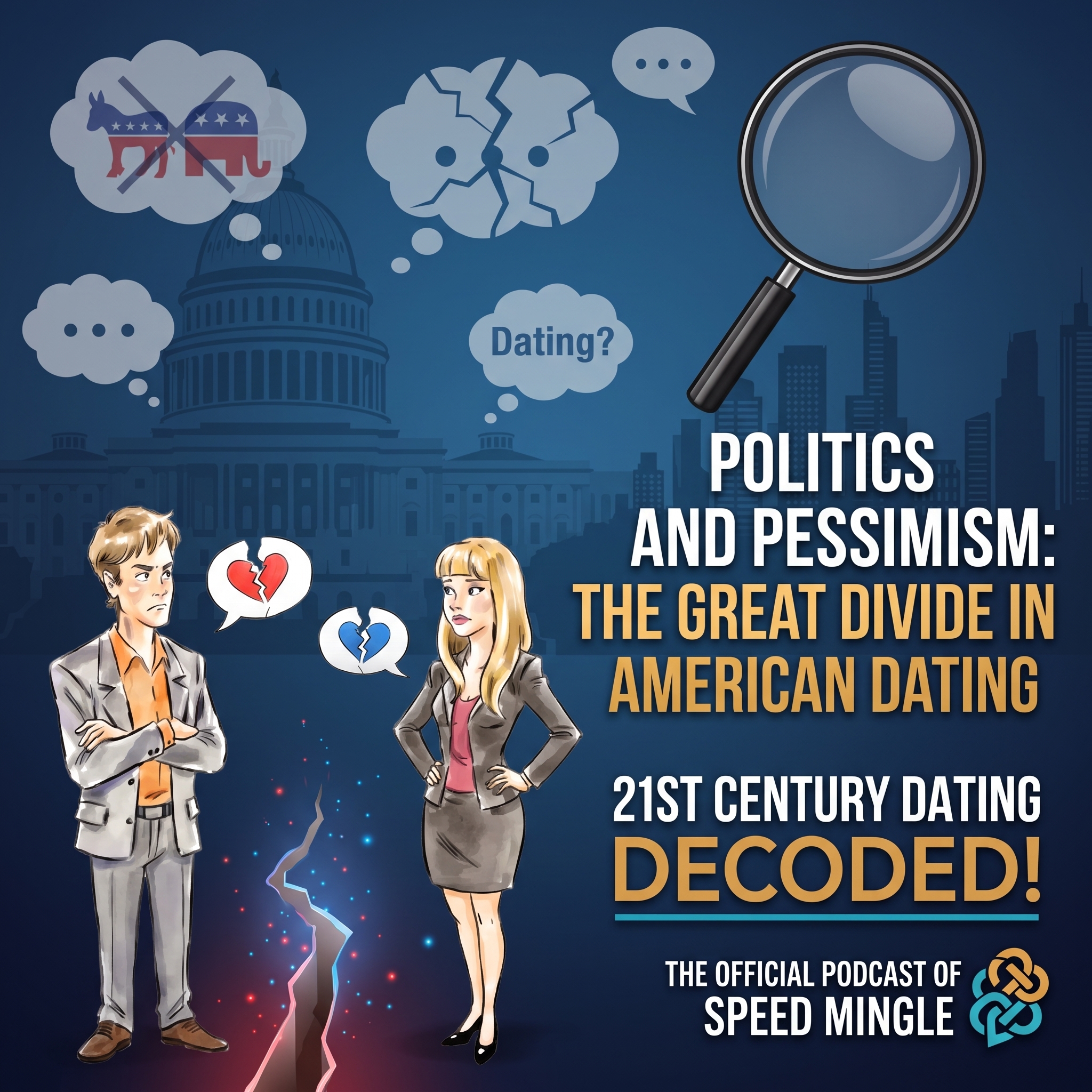 Politics and Pessimism: The Great Divide in American Dating episode artwork