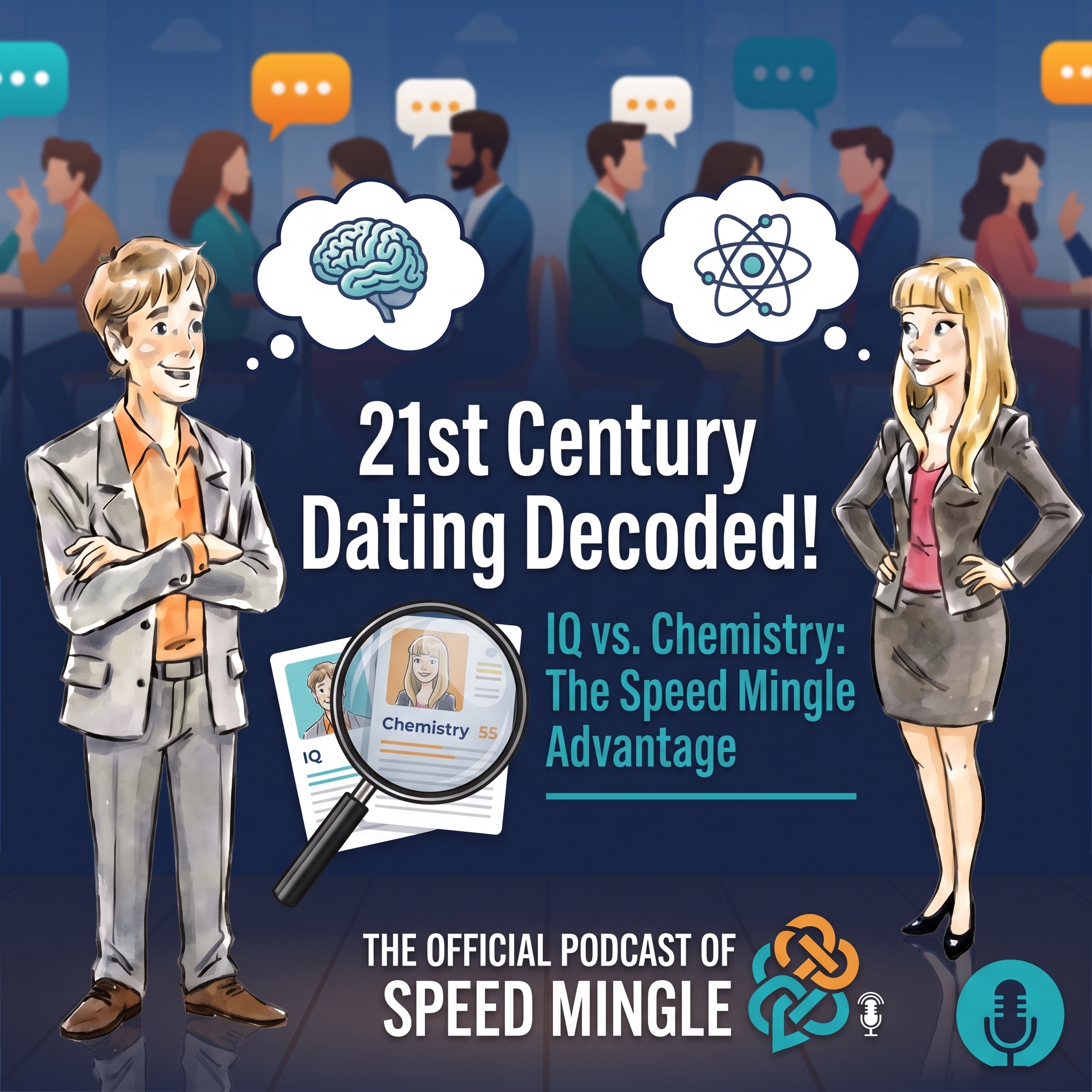 IQ vs. Chemistry: The Speed Mingle Advantage episode artwork