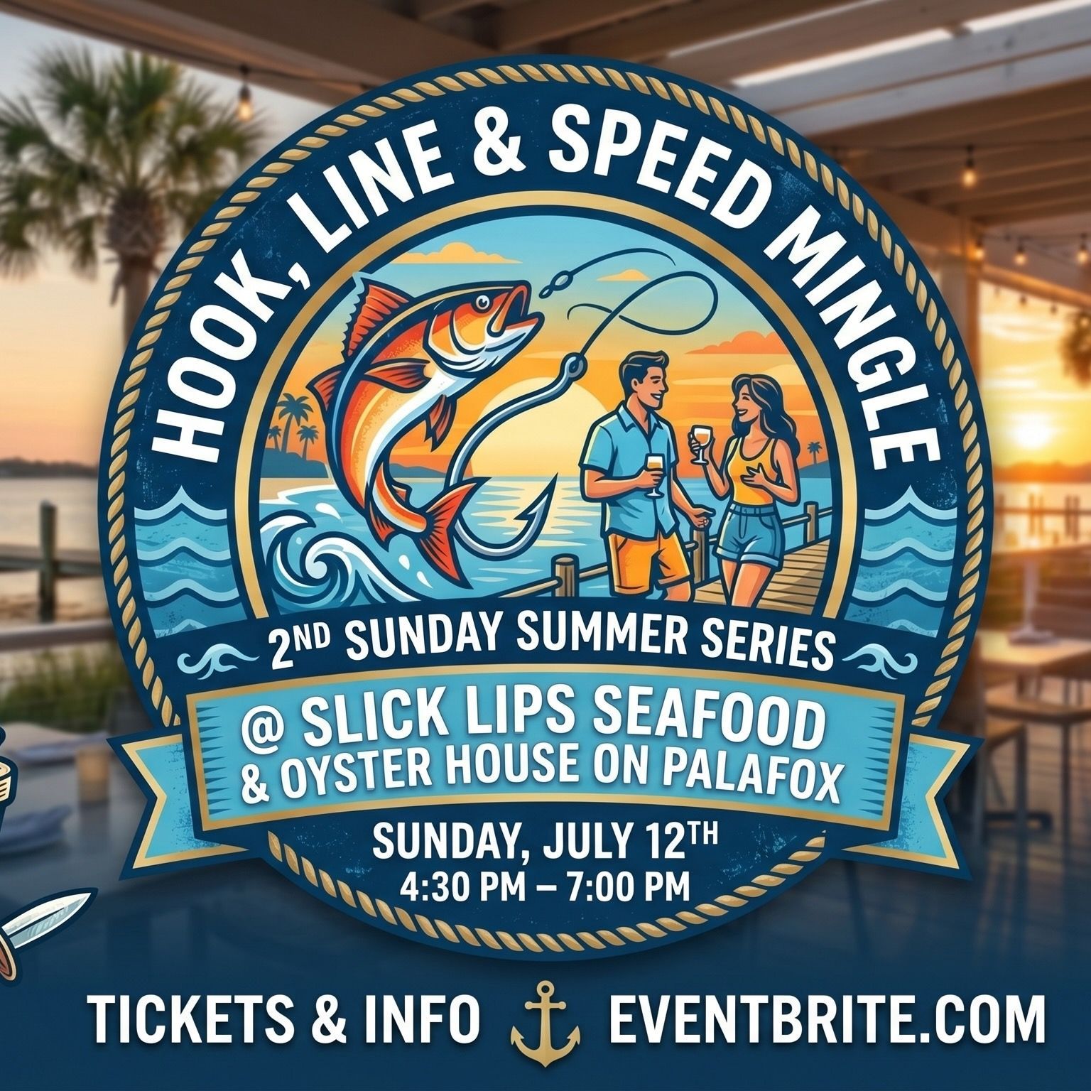 How Speed Mingle Fixed Speed Dating @ Slick Lips Seafood & Oyster House episode artwork