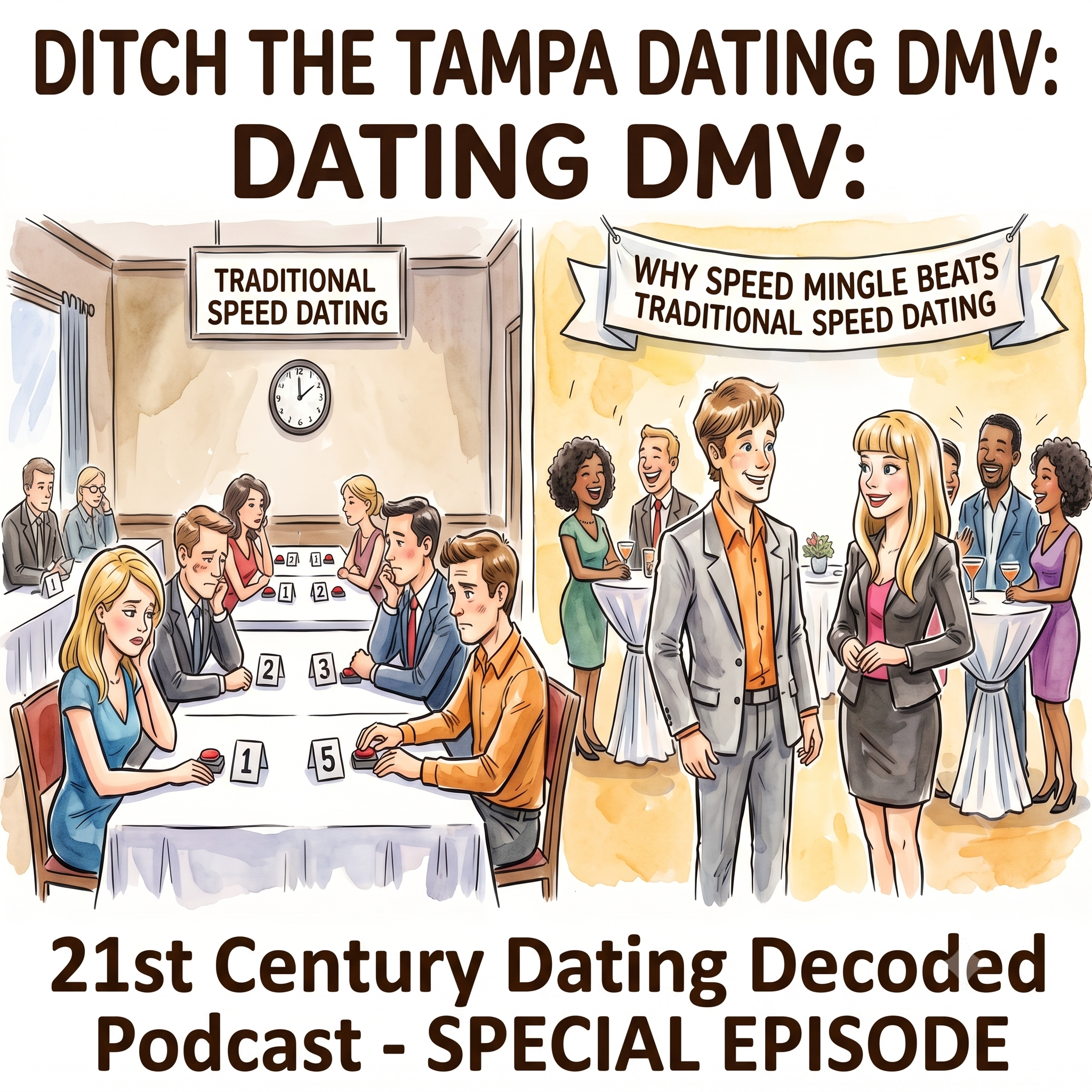 Ditch the Tampa Dating DMV: Why Speed Mingle Beats Traditional Speed Dating episode artwork