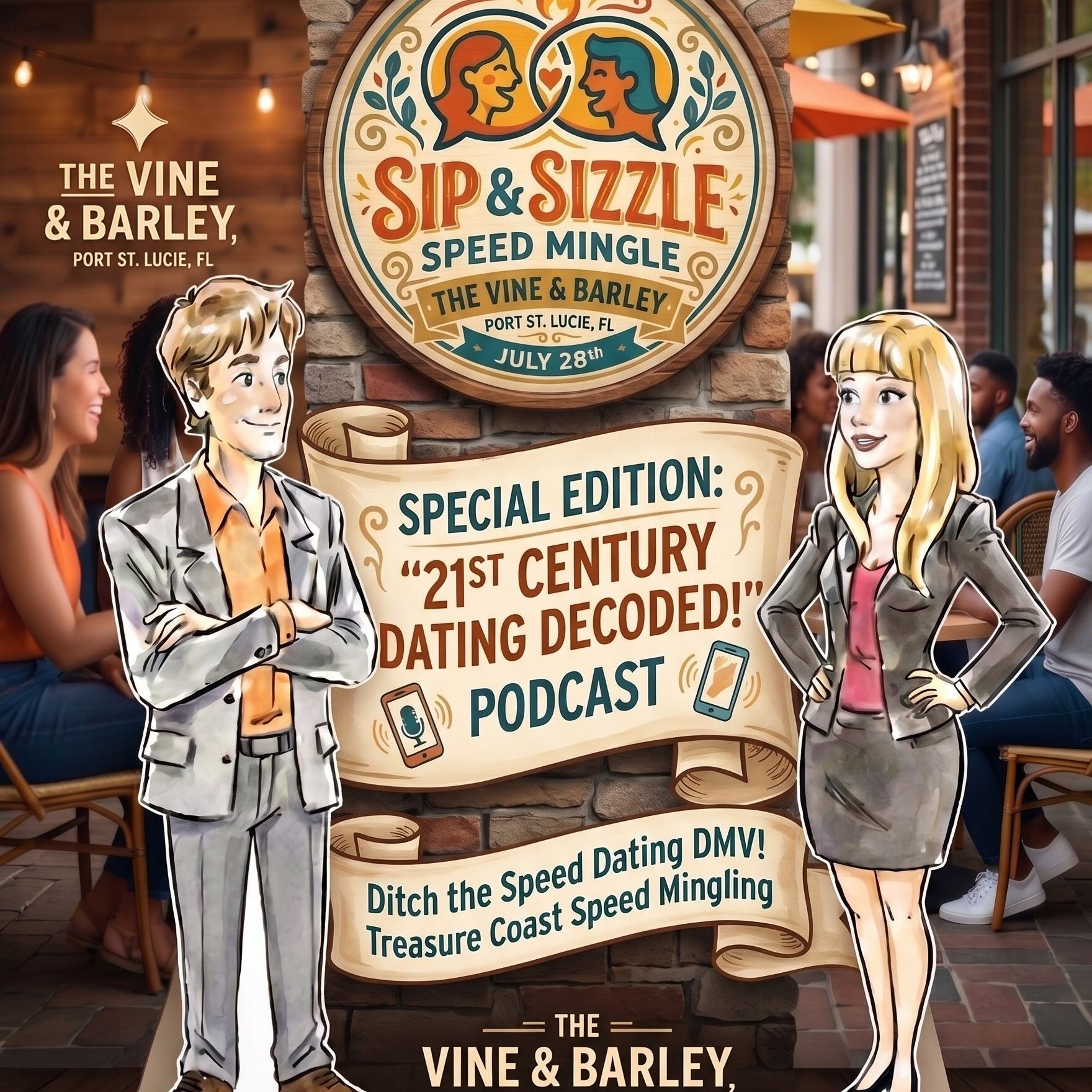 Ditch the Speed Dating DMV: Treasure Coast Speed Mingling episode artwork