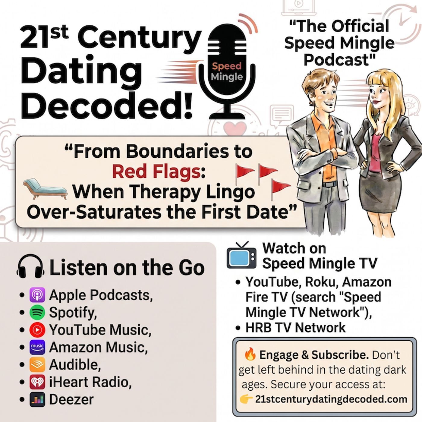 From Boundaries to Red Flags: When Therapy Lingo Over-Saturates the First Date episode artwork