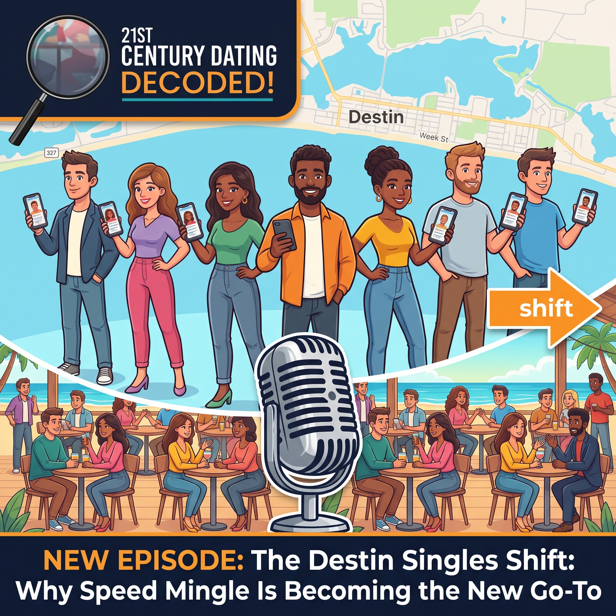 The Destin Singles Shift: Why Speed Mingle Is Becoming the New Go-To  episode artwork