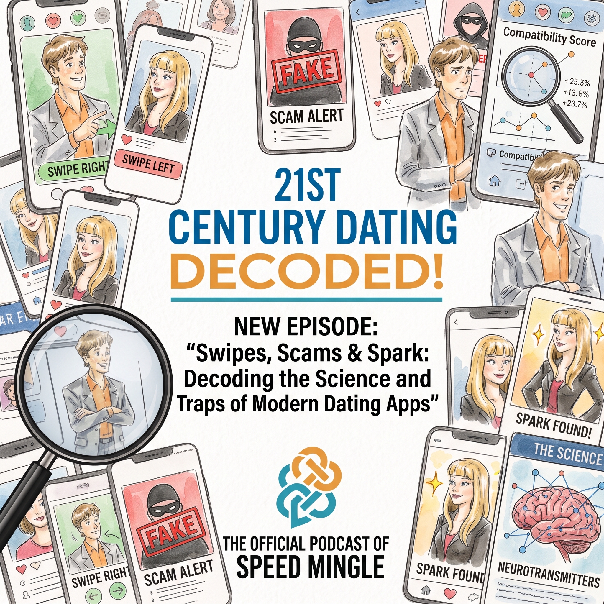 Swipes, Scams & Spark: Decoding the Science and Traps of Modern Dating Apps episode artwork