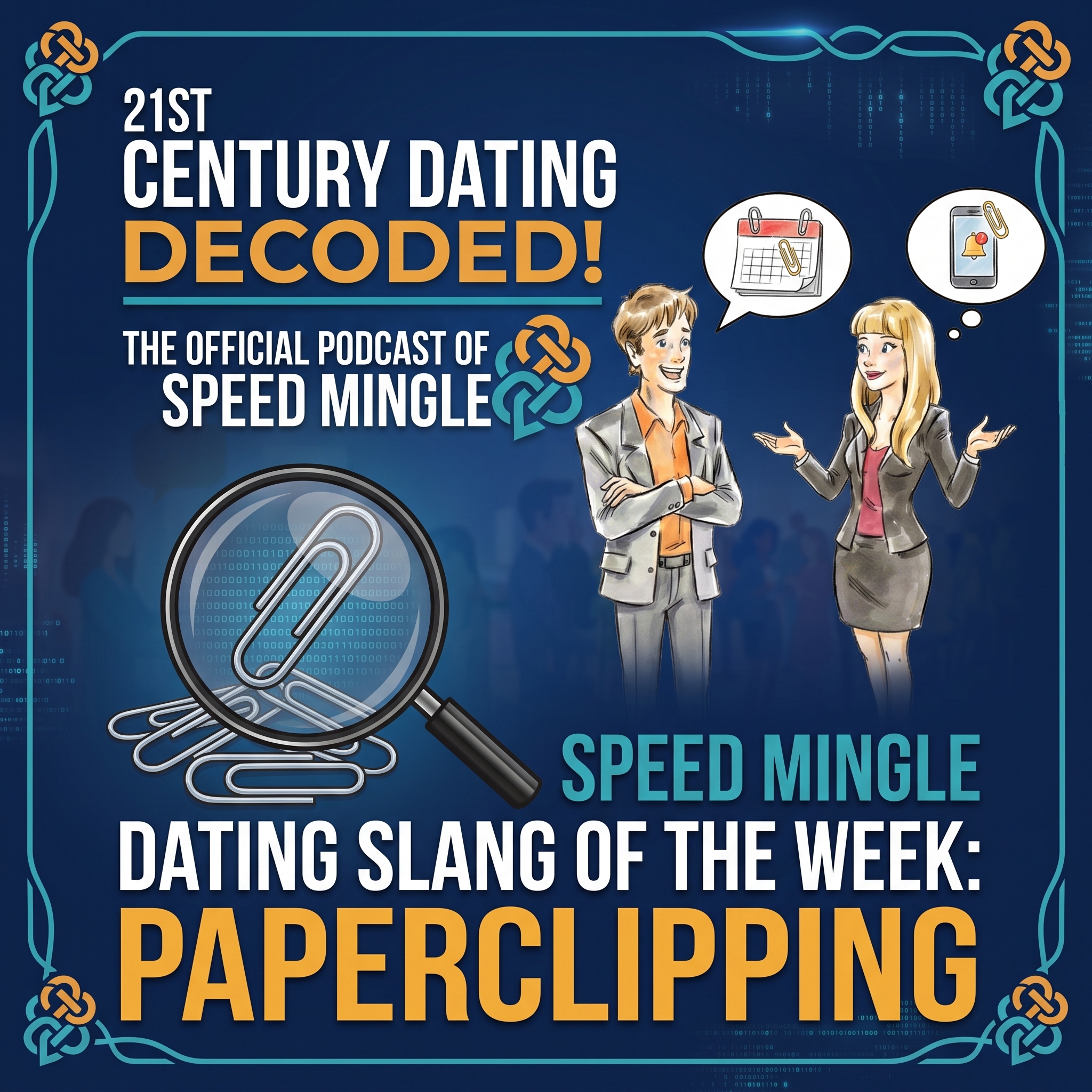 Speed Mingle Dating Slang of the Week: Paperclipping episode artwork