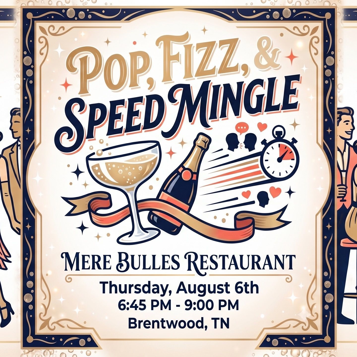 Beyond the Screen: How 'Speed Mingle' is Redefining Modern Connection @ Mere Bulles in Brentwood, TN episode artwork