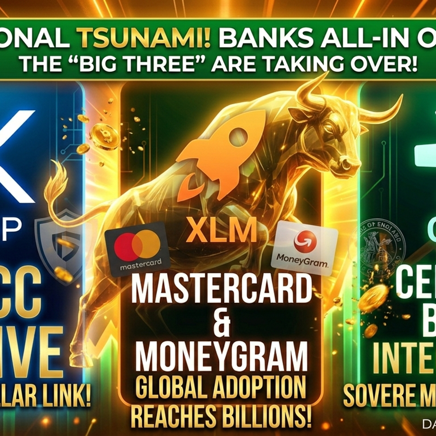 The Banks Just Placed Their Bets: XRP, XLM, & QNT (Watch Before April!) ep.55 episode artwork