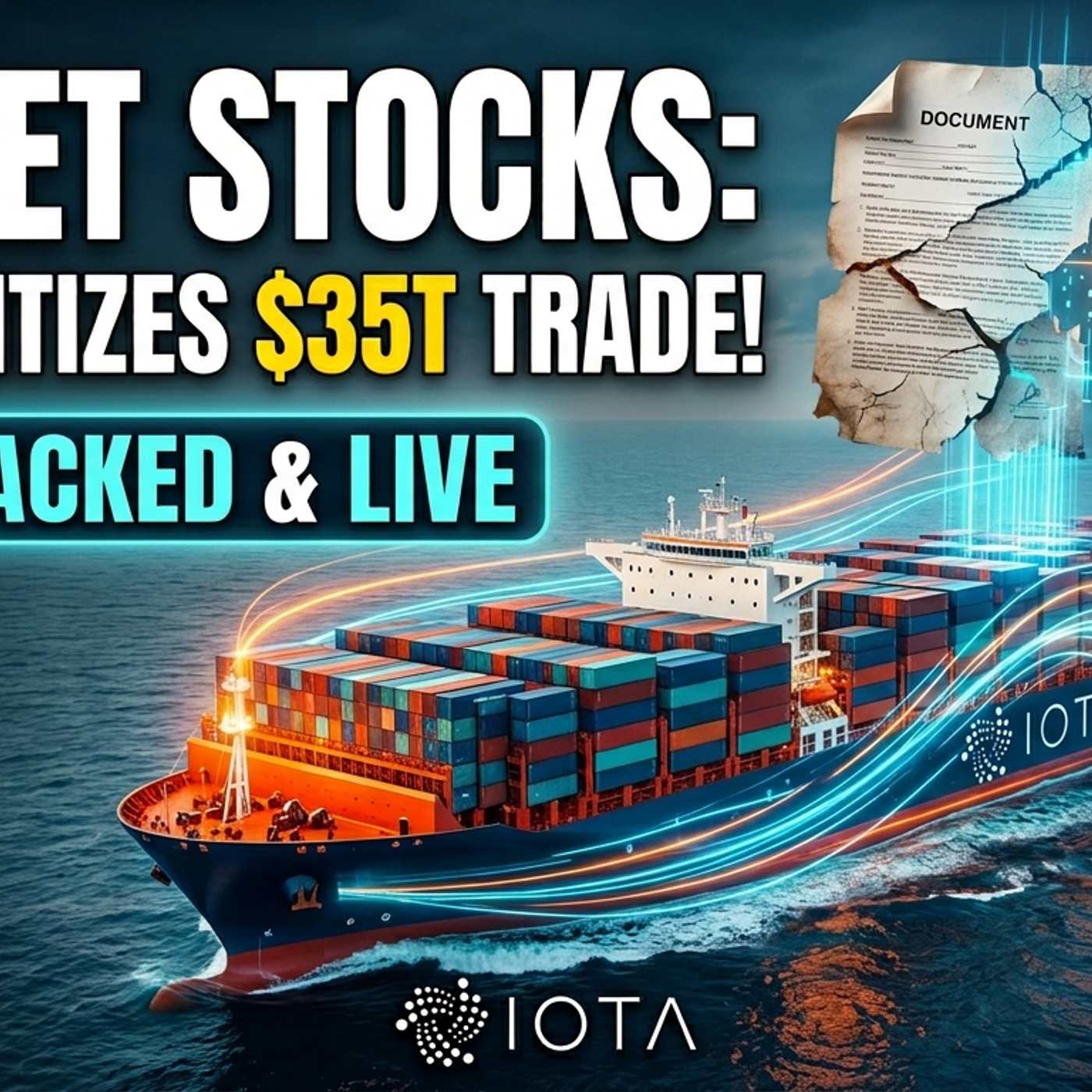 Forget Tokenized Stocks: IOTA is Digitizing the $35 Trillion Trade Industry! ep.56 episode artwork