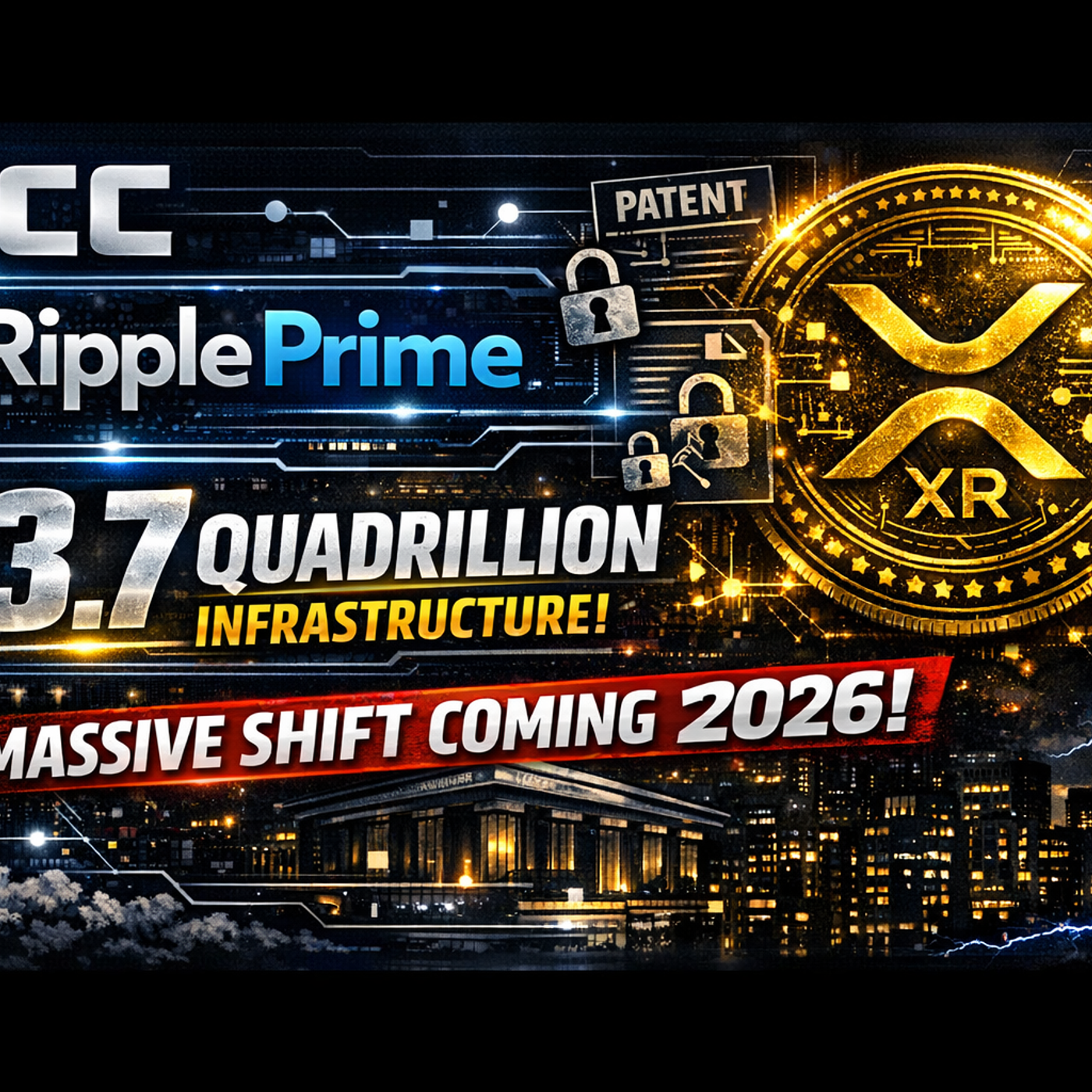 DTCC Just Added Ripple Prime to Clearing Rails – XRP Patents + $3.7 Quadrillion Infrastructure ep.47 episode artwork