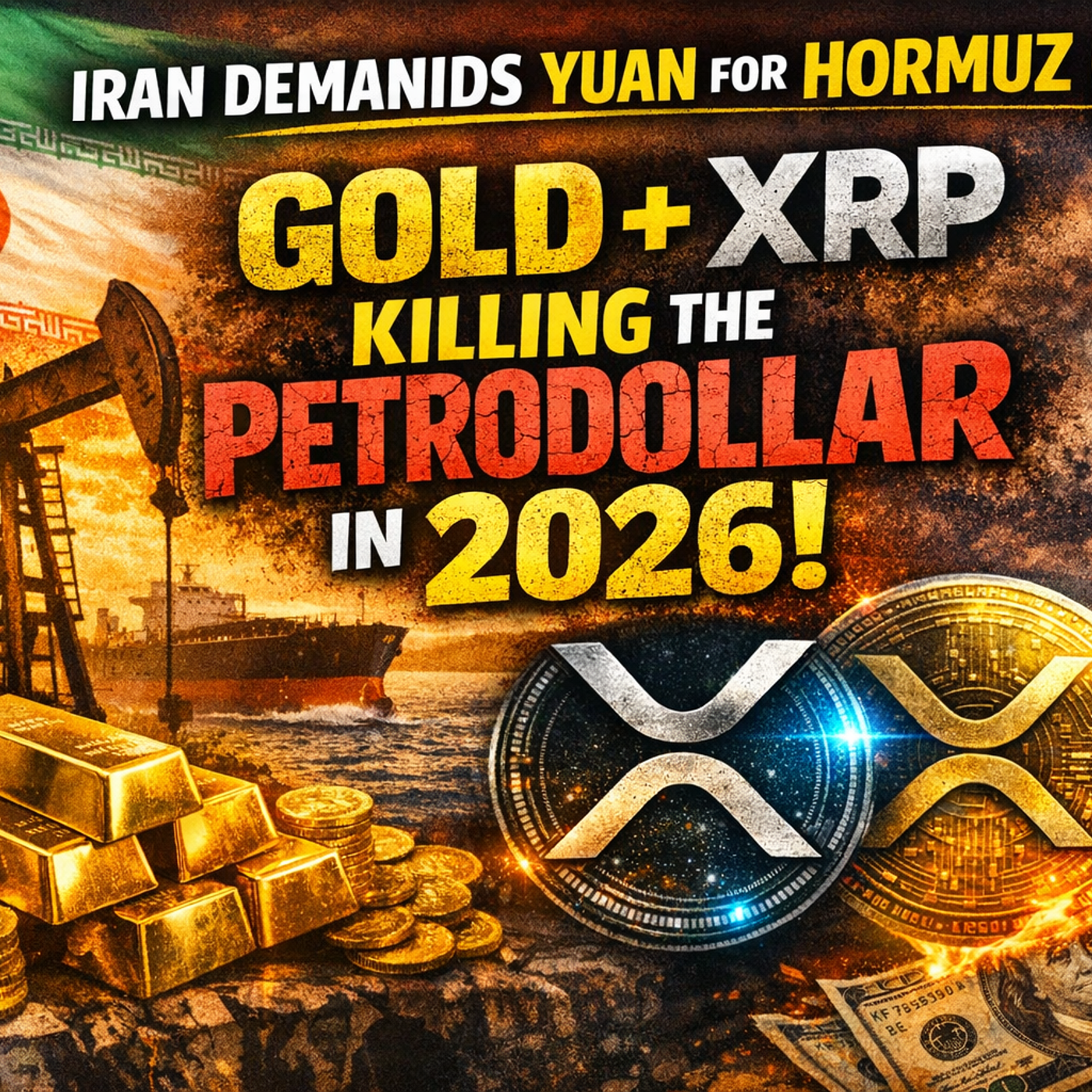 Iran DEMANDS Yuan for Hormuz Oil – Gold + XRP Is Killing the Petrodollar in 2026! ep.50 episode artwork
