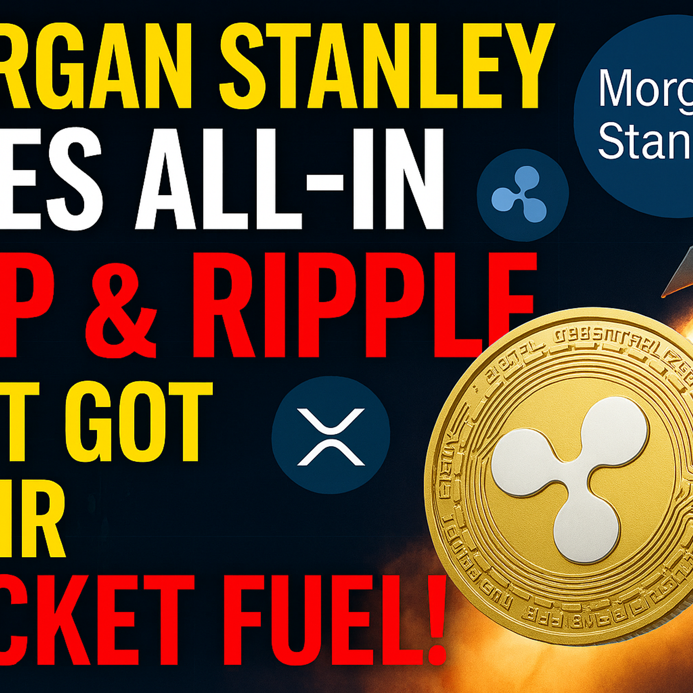Morgan Stanley Goes ALL-IN on Crypto: XRP & Ripple Just Got Their Rocket Fuel! ep.42 episode artwork