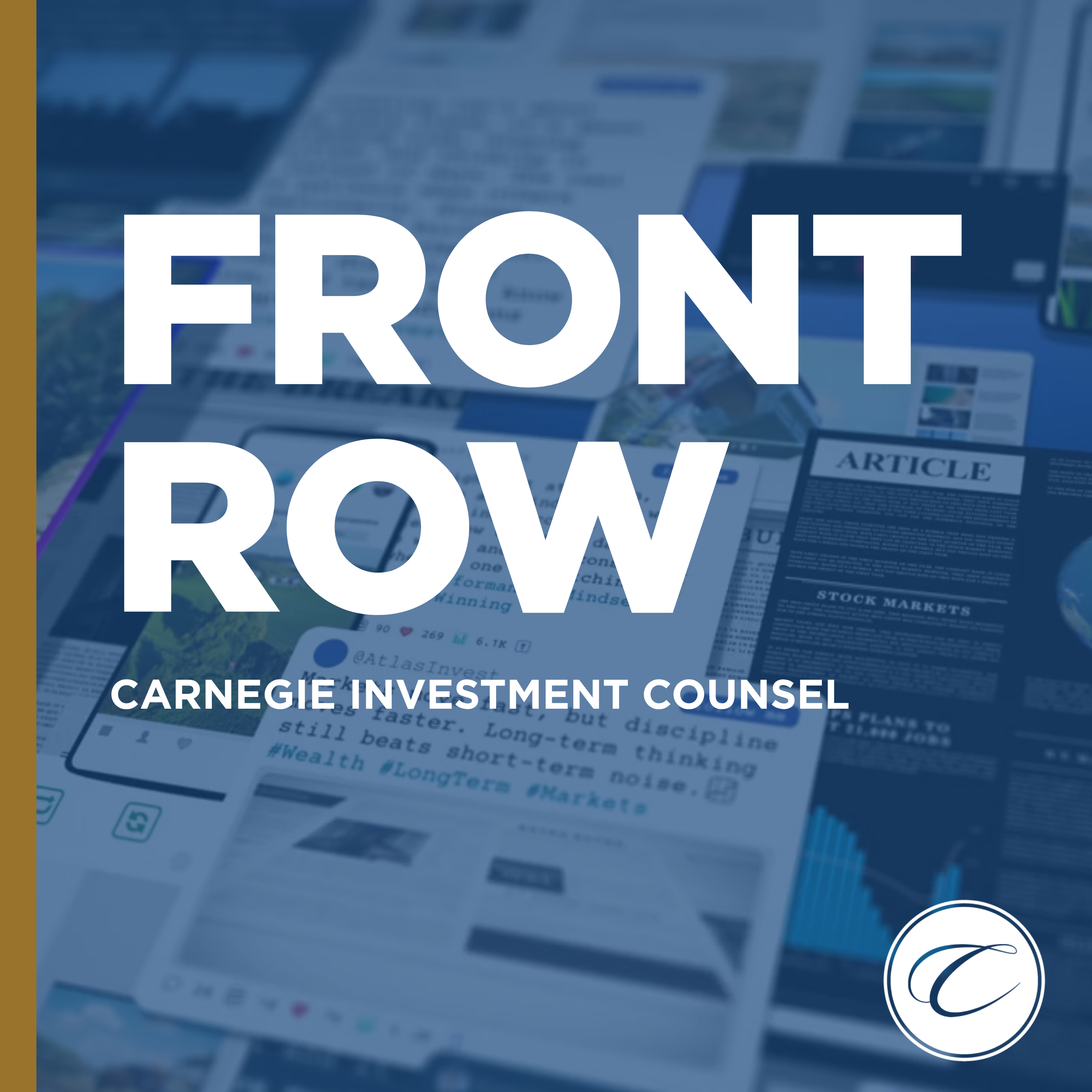Front Row with Carnegie