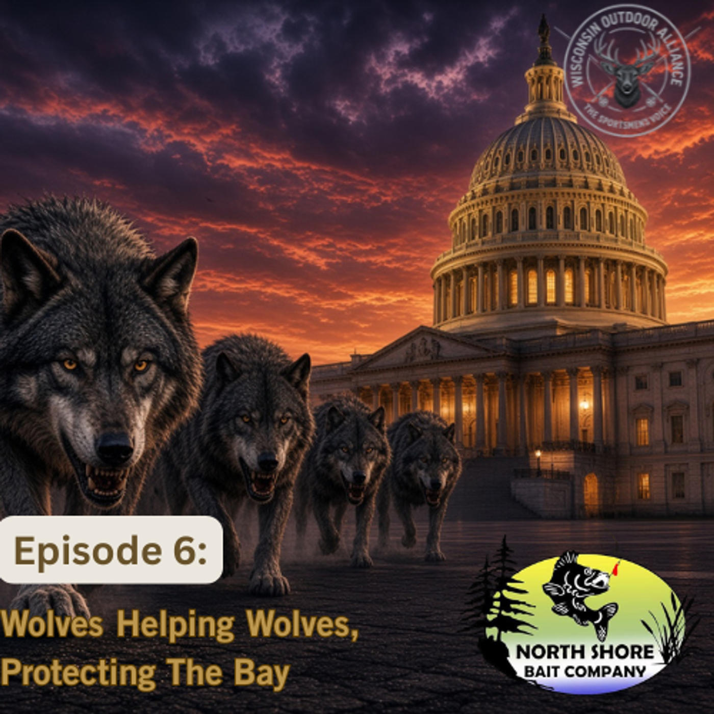 Wolves Helping Wolves, Protecting The Bay | Featuring Paul Lucas: The Sportsmen's Voice - Episode 6 episode artwork