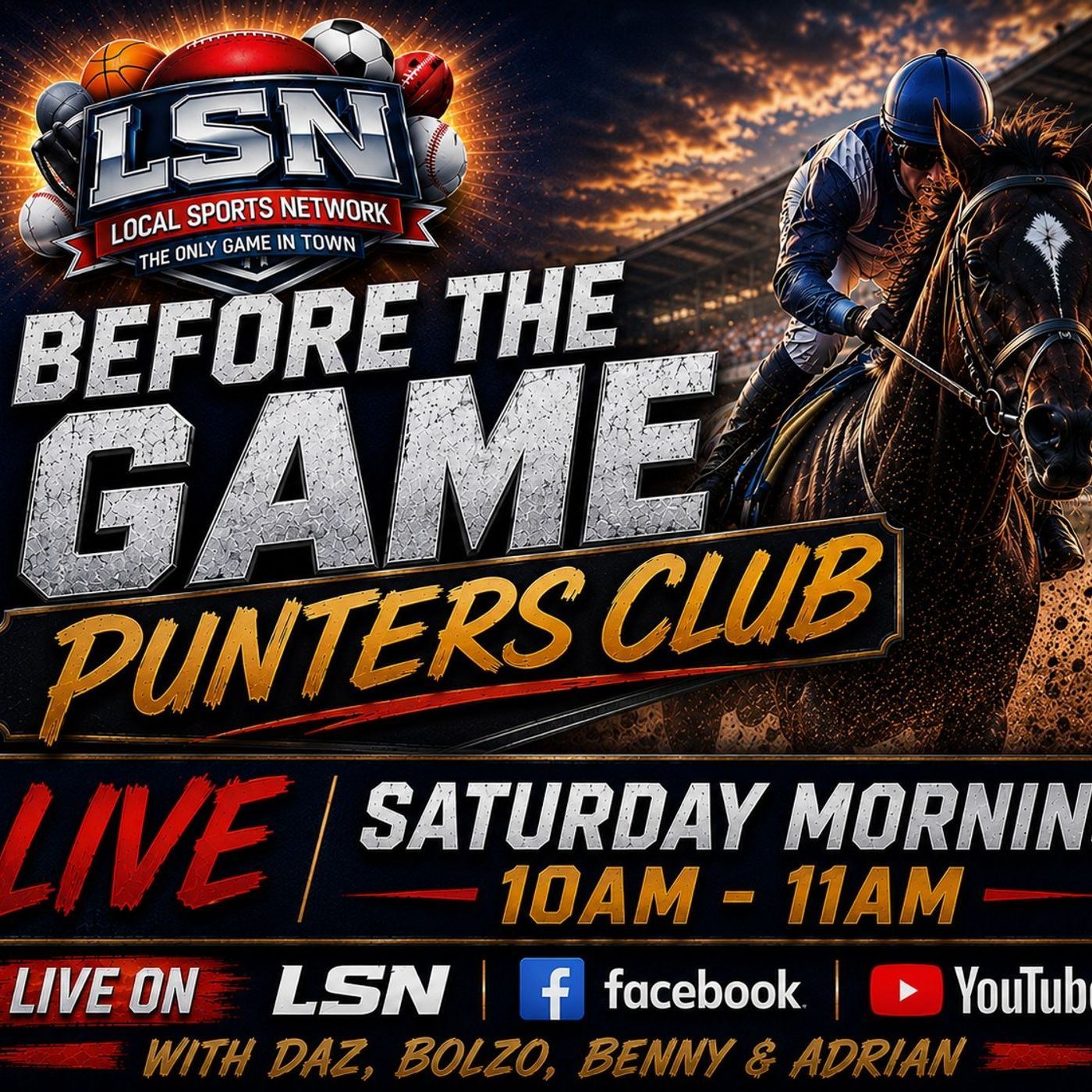Saturday Punters Club Show