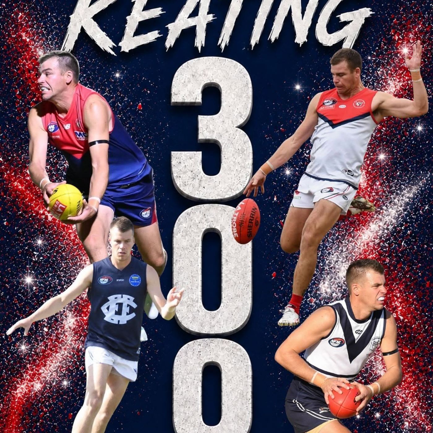 Brenton Keating 300 Games