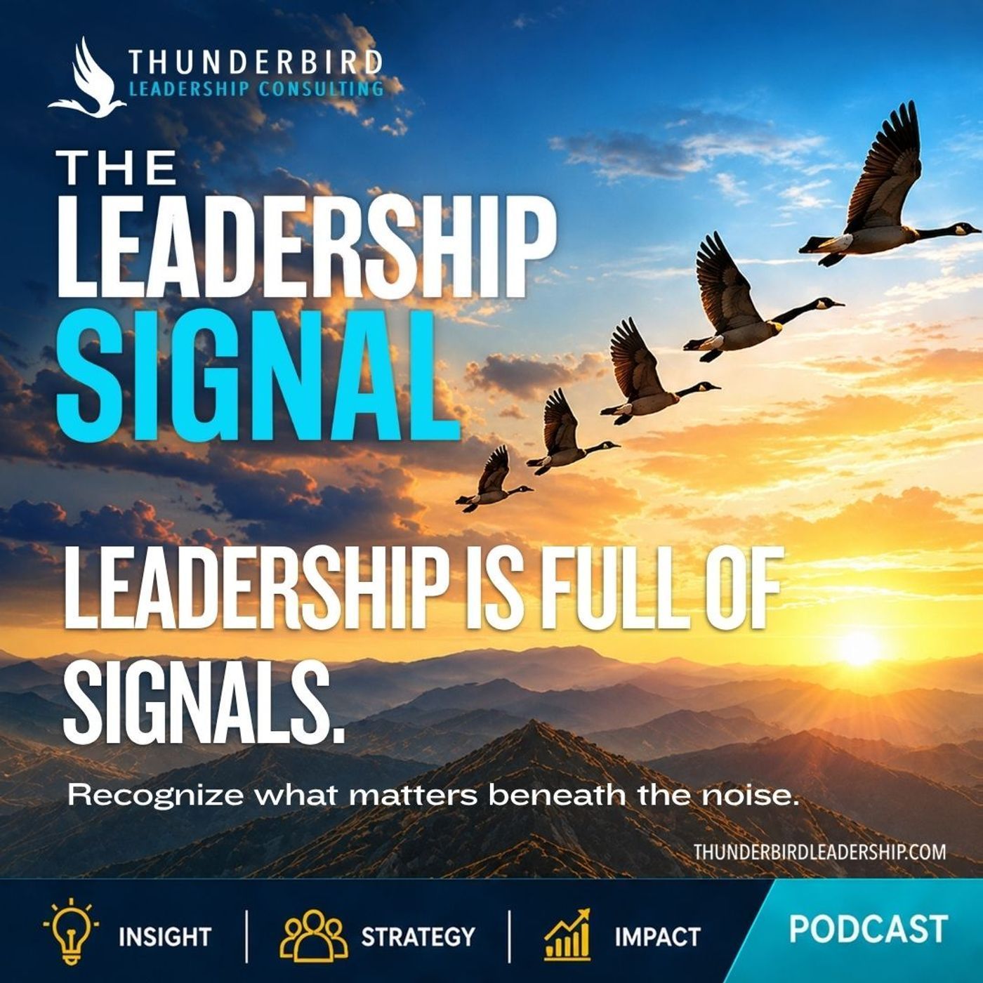 The Leadership Signal by Thunderbird