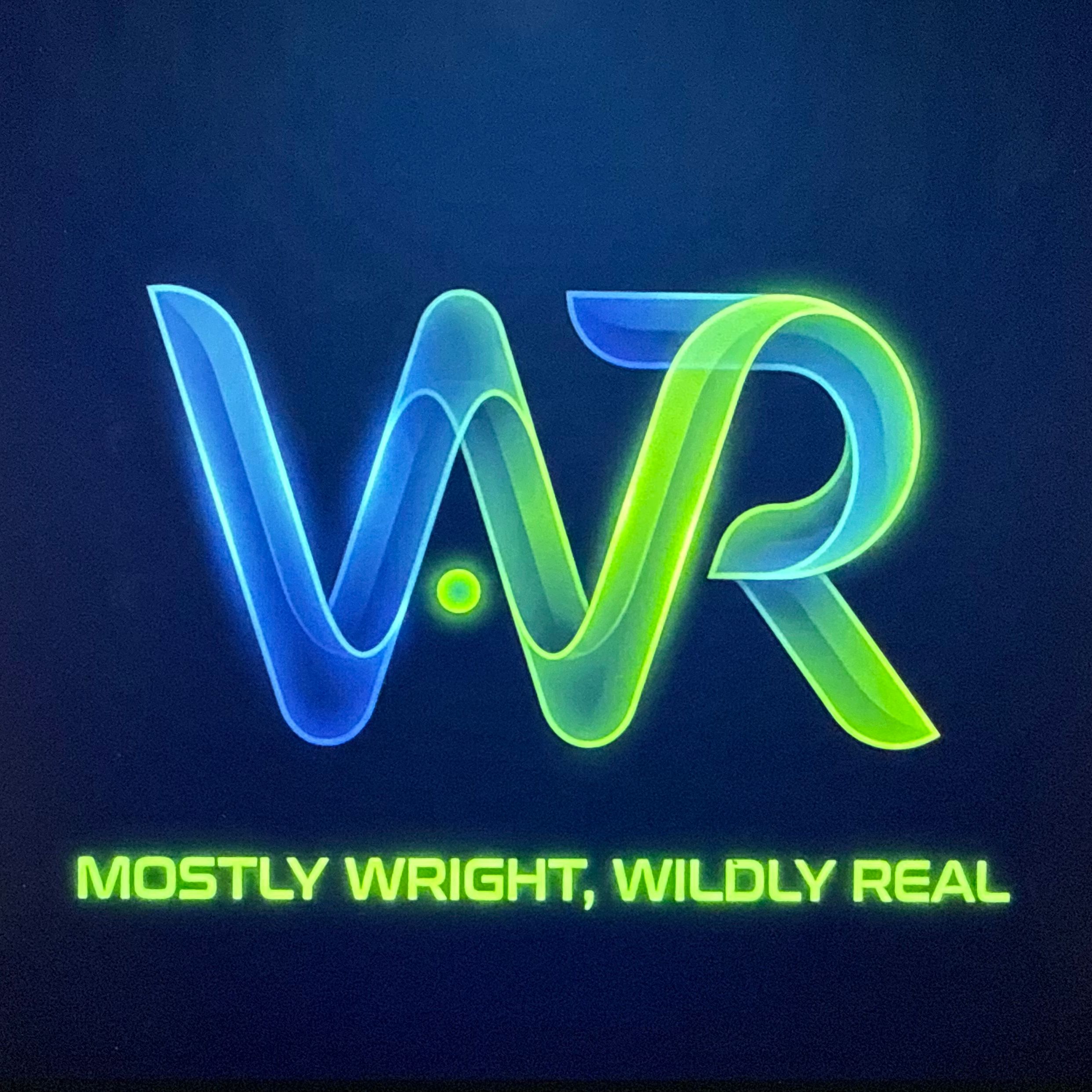 Mostly Wright, Wildly Real podcast artwork