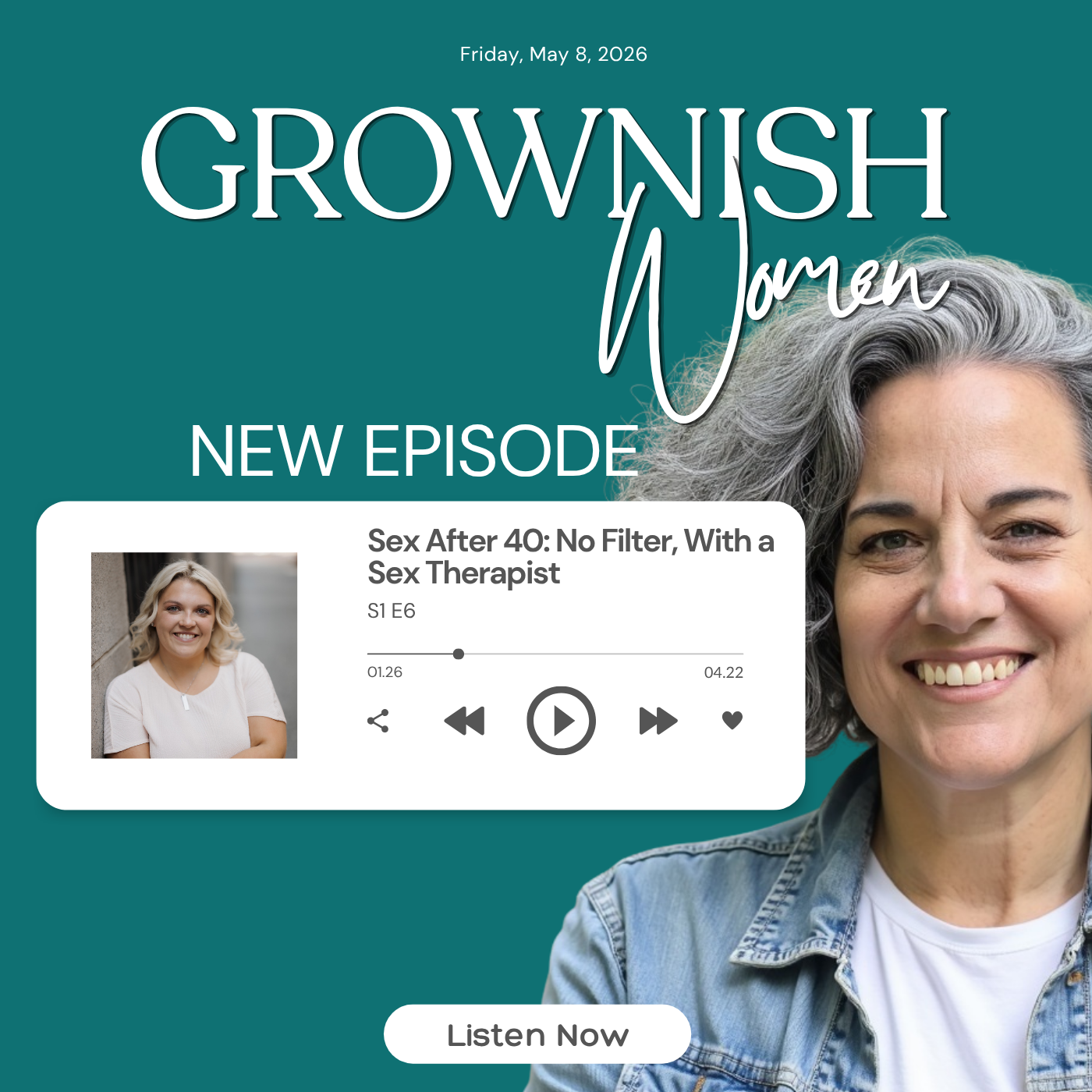 Sex After 40: No Filter With a Sex Therapist S1 E6 episode artwork