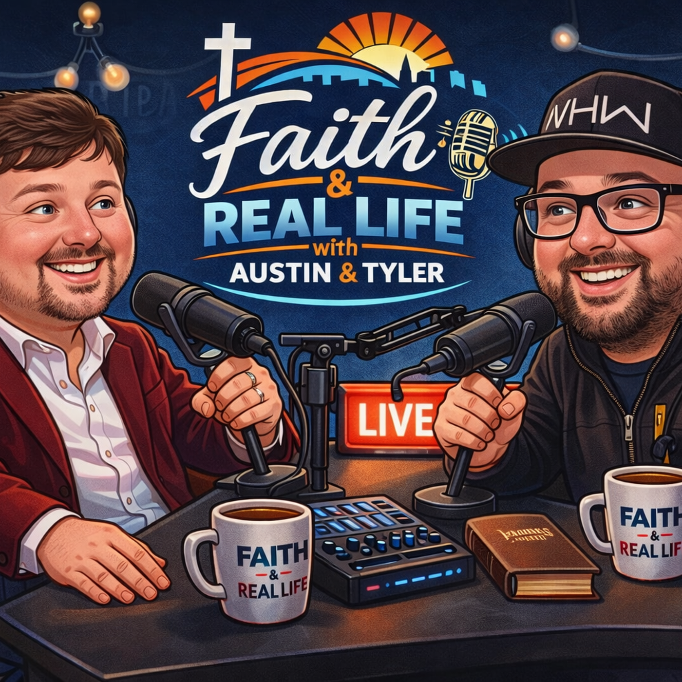 Faith & Real Life with Austin & Tyler podcast artwork